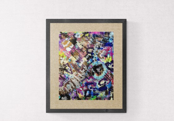 Maze of Vibrance - Fine Art Print