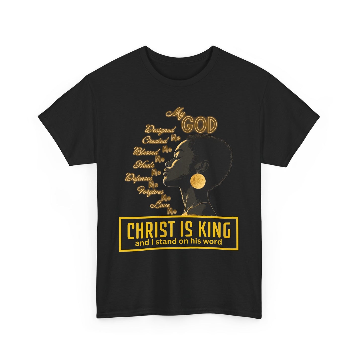 Christ Is King Heavy Cotton Tee