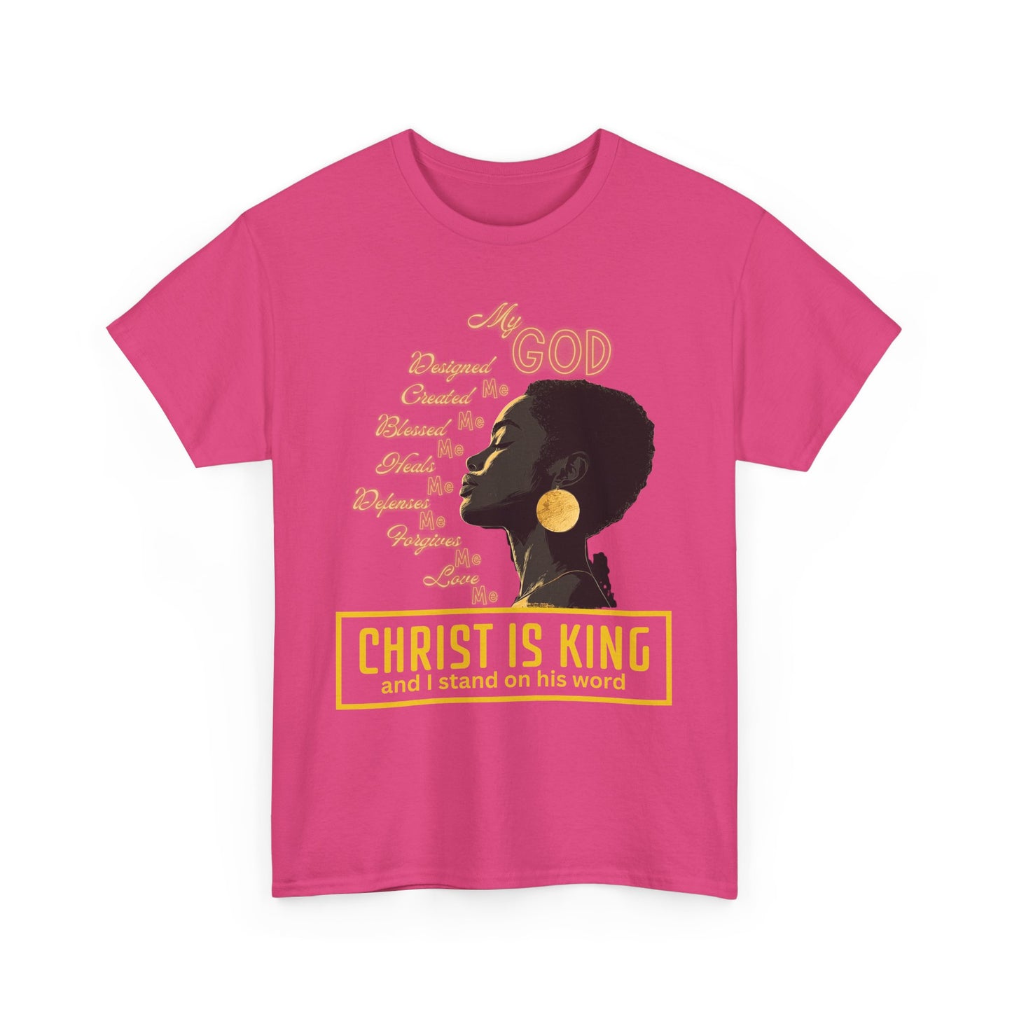 Christ Is King Heavy Cotton Tee