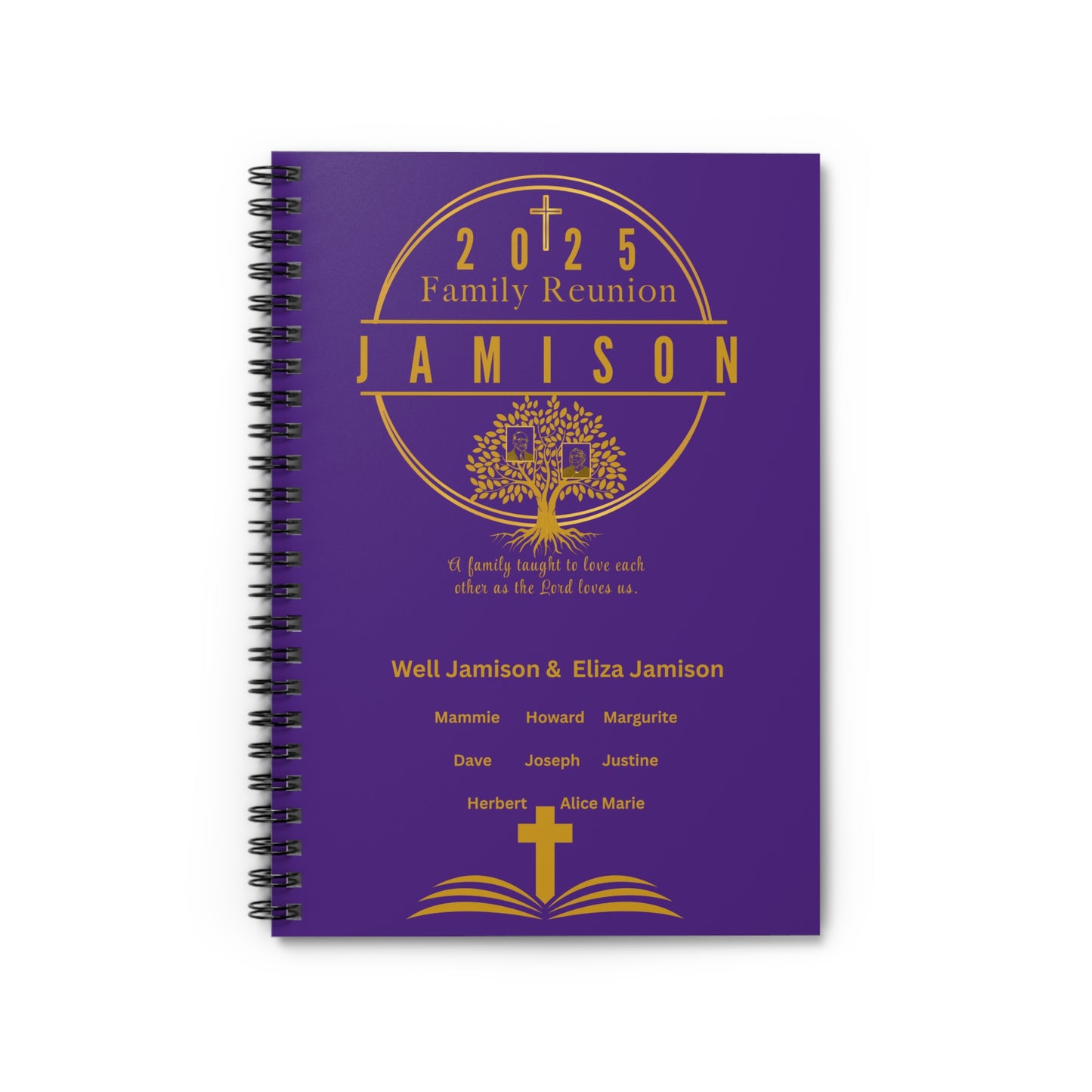 Jamison Family Reunion Spiral Notebook