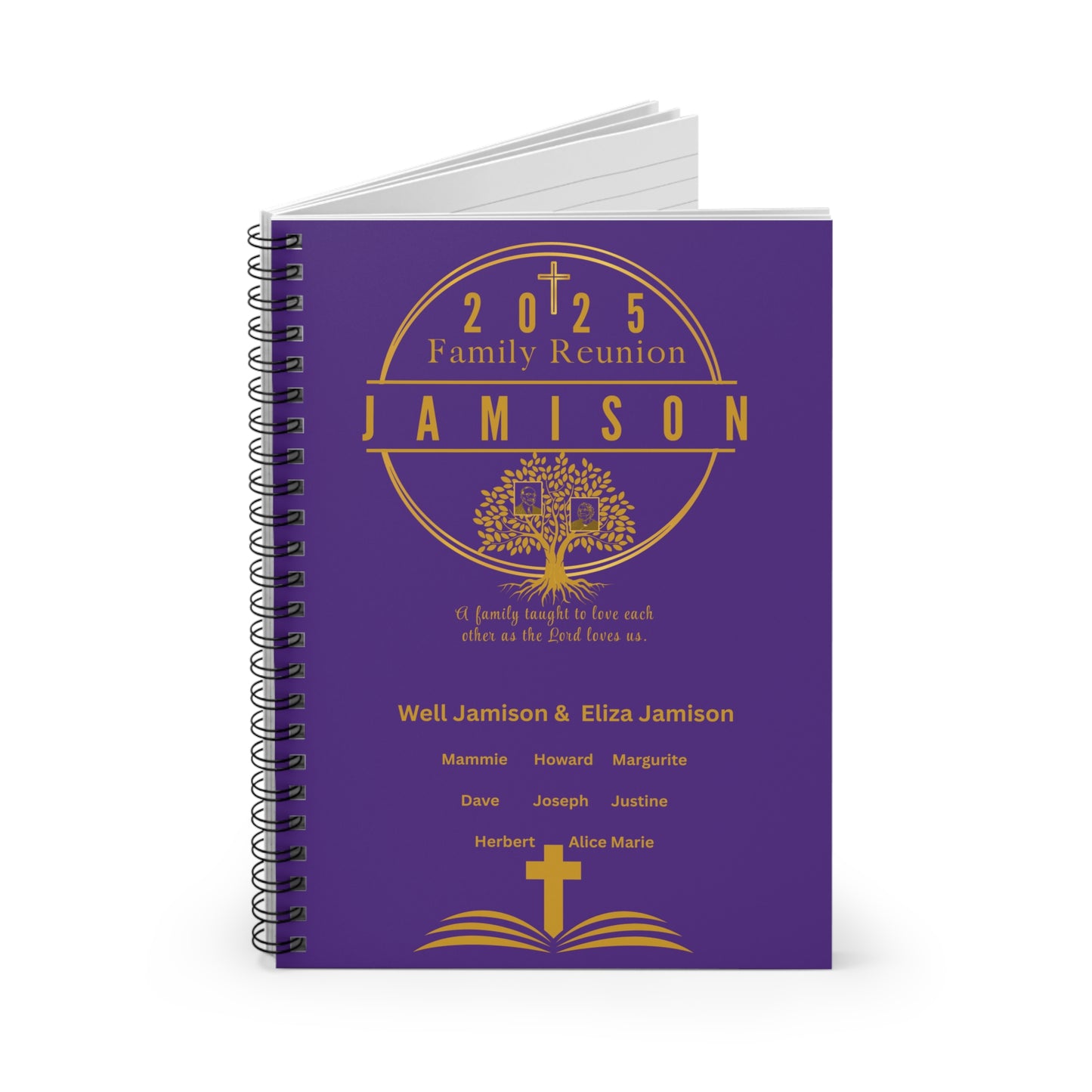 Jamison Family Reunion Spiral Notebook