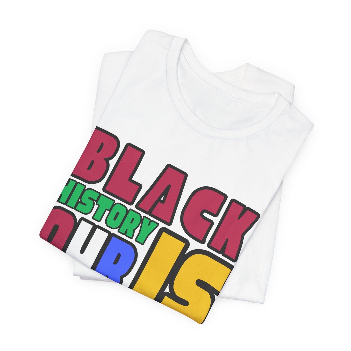 Our Black History Jersey Short Sleeve Tee