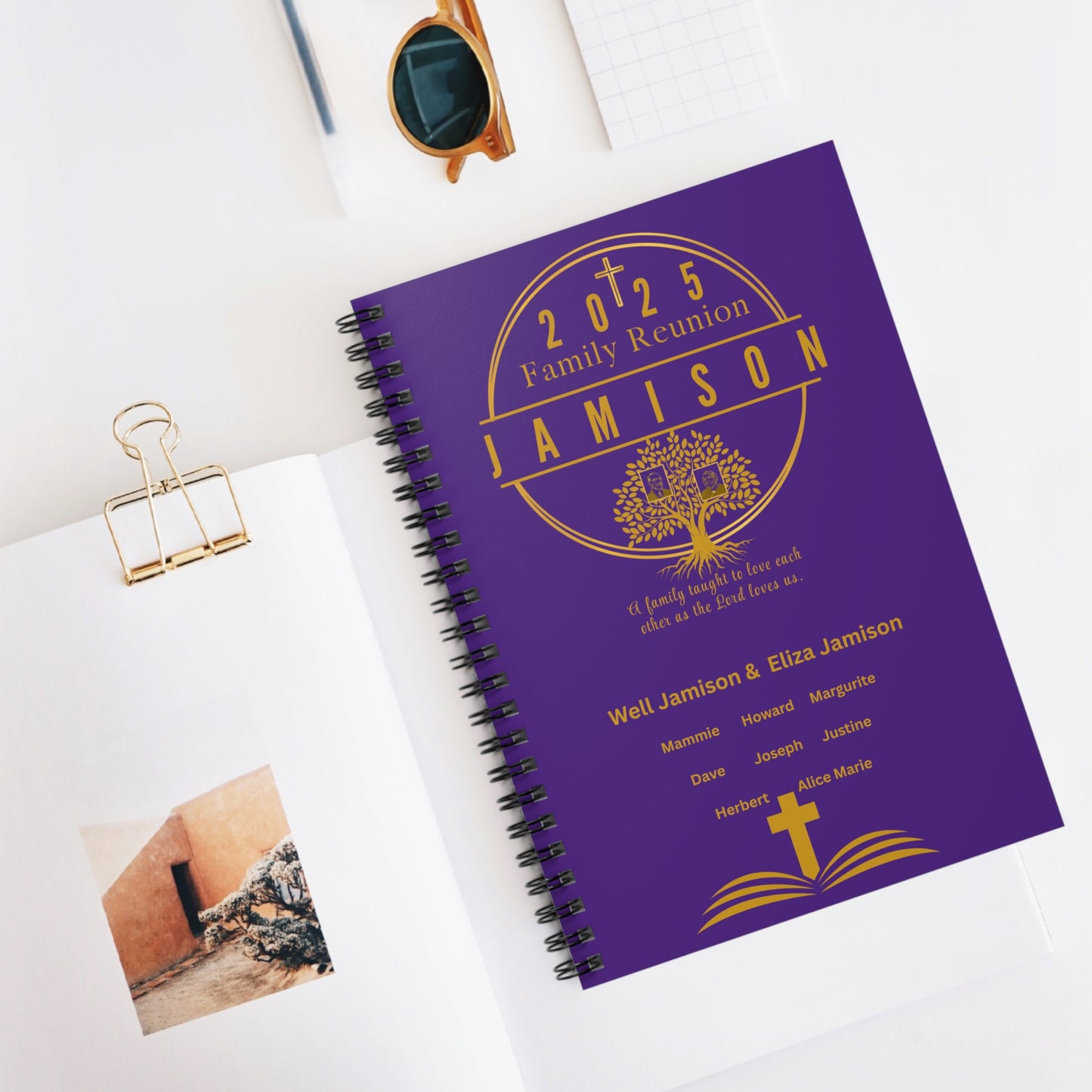 Jamison Family Reunion Spiral Notebook