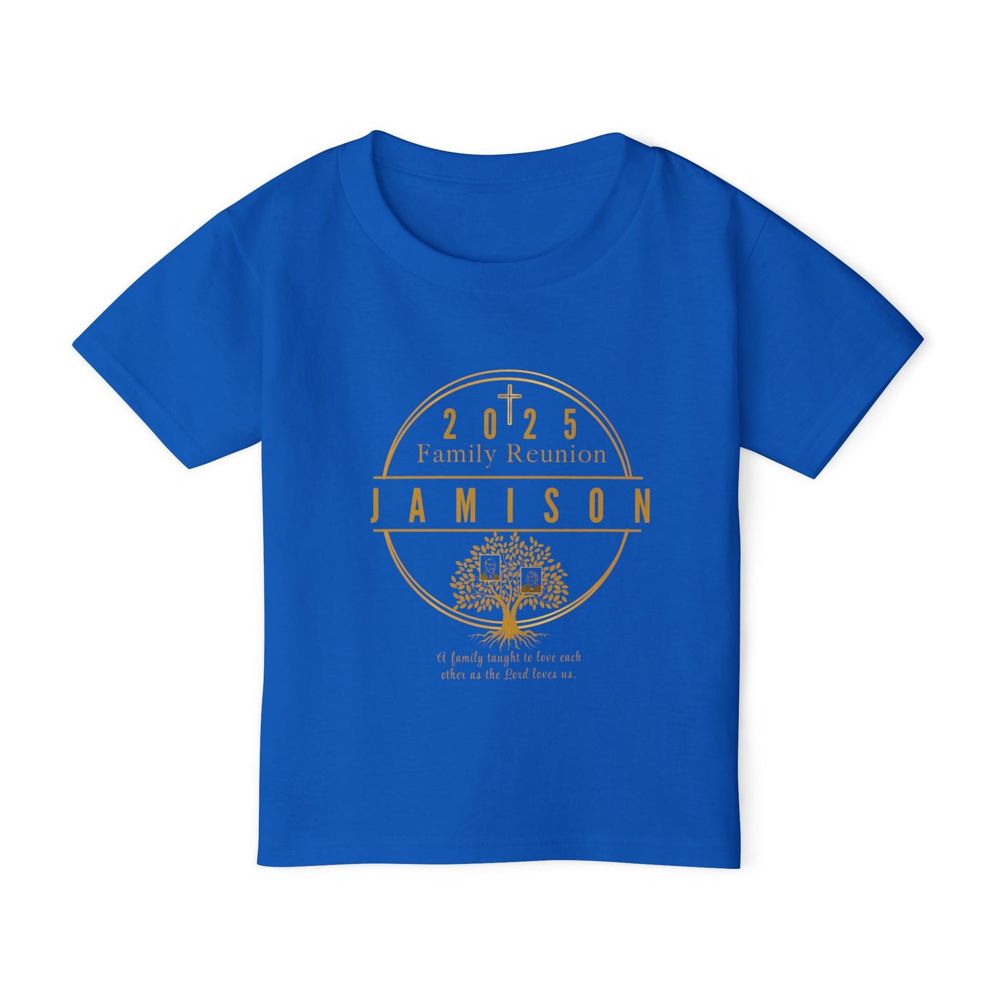 Personalized Family Reunion Toddler T-shirt, Custom Kids' Tee, Family Celebration Shirt, 2025 Event Apparel, Cute Gift for Toddlers