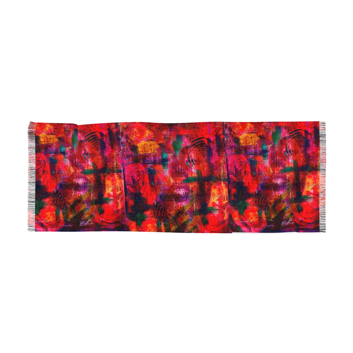 Headed Scars of Life Light Scarf