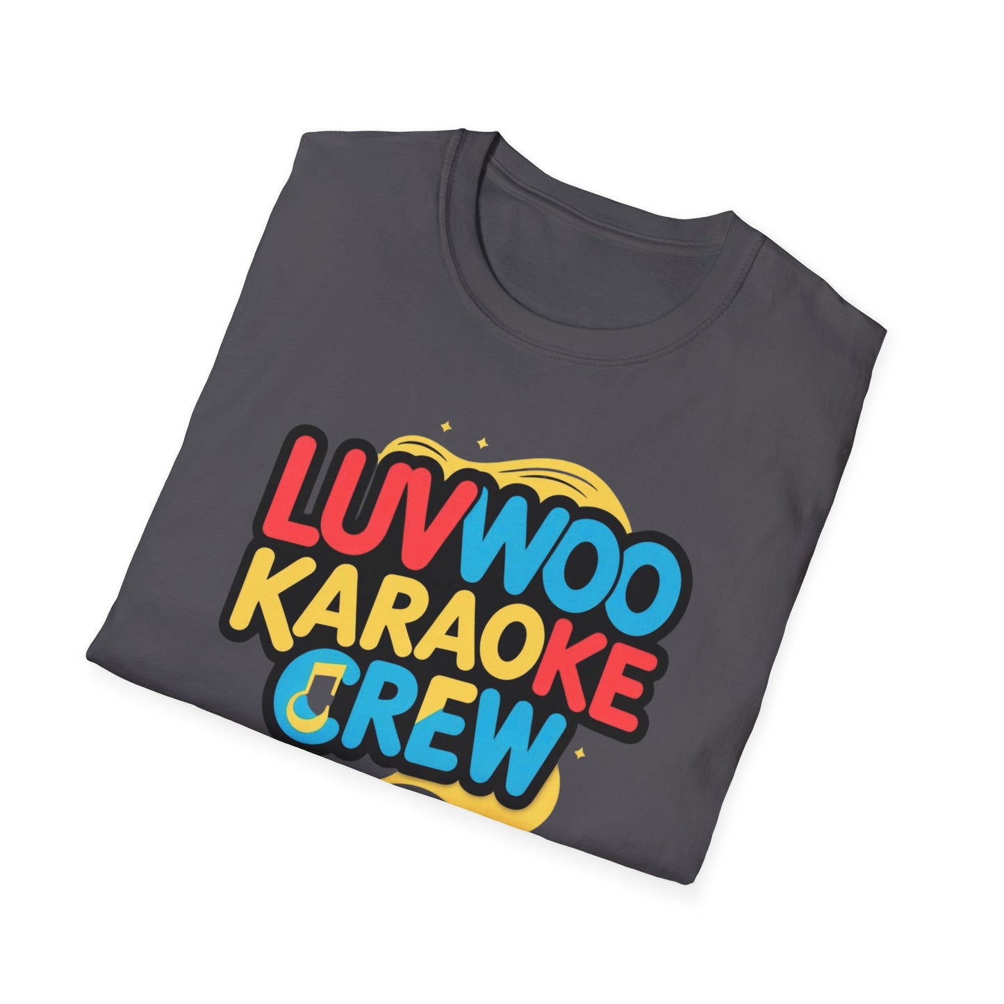 Unisex Softstyle T-Shirt for Karaoke Lovers, Fun Graphic Tee, Perfect for Karaoke Nights, Birthday Gifts, Friendly Gatherings