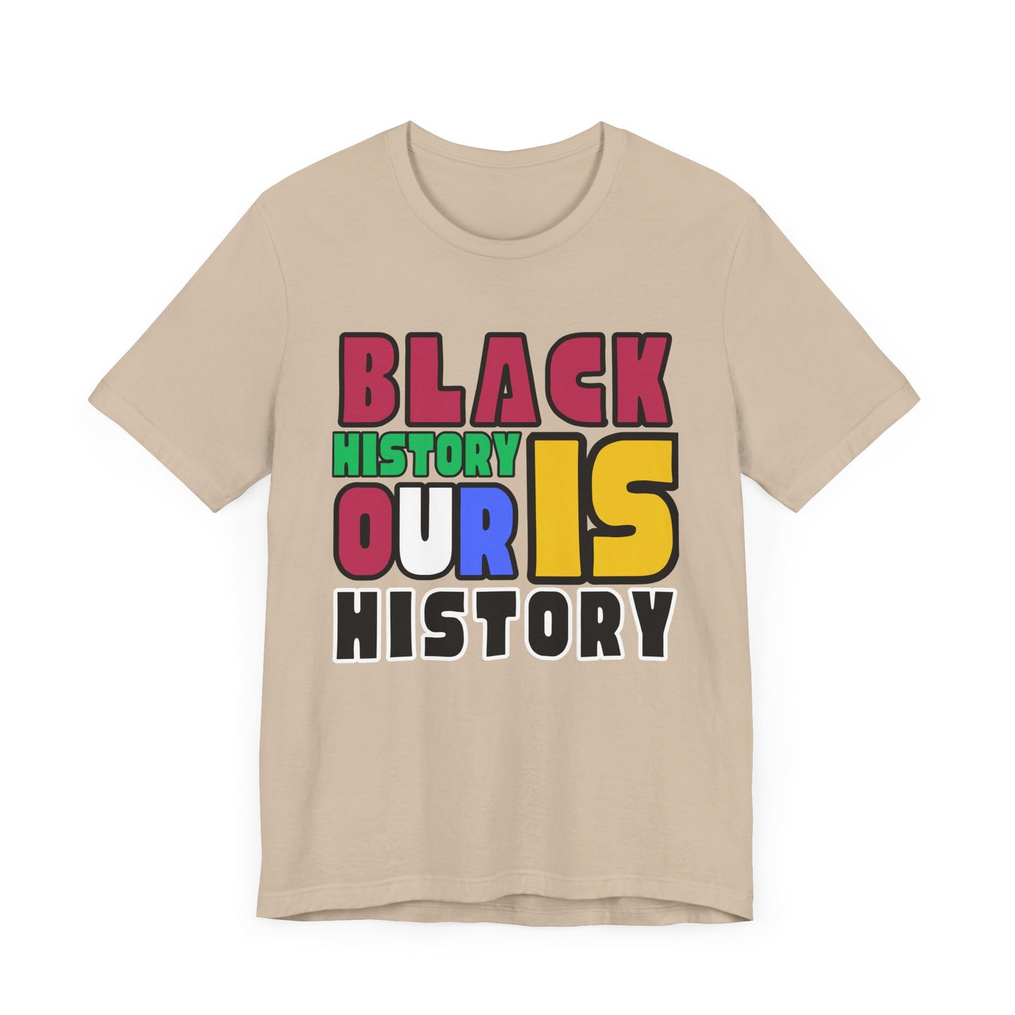 Our Black History Jersey Short Sleeve Tee