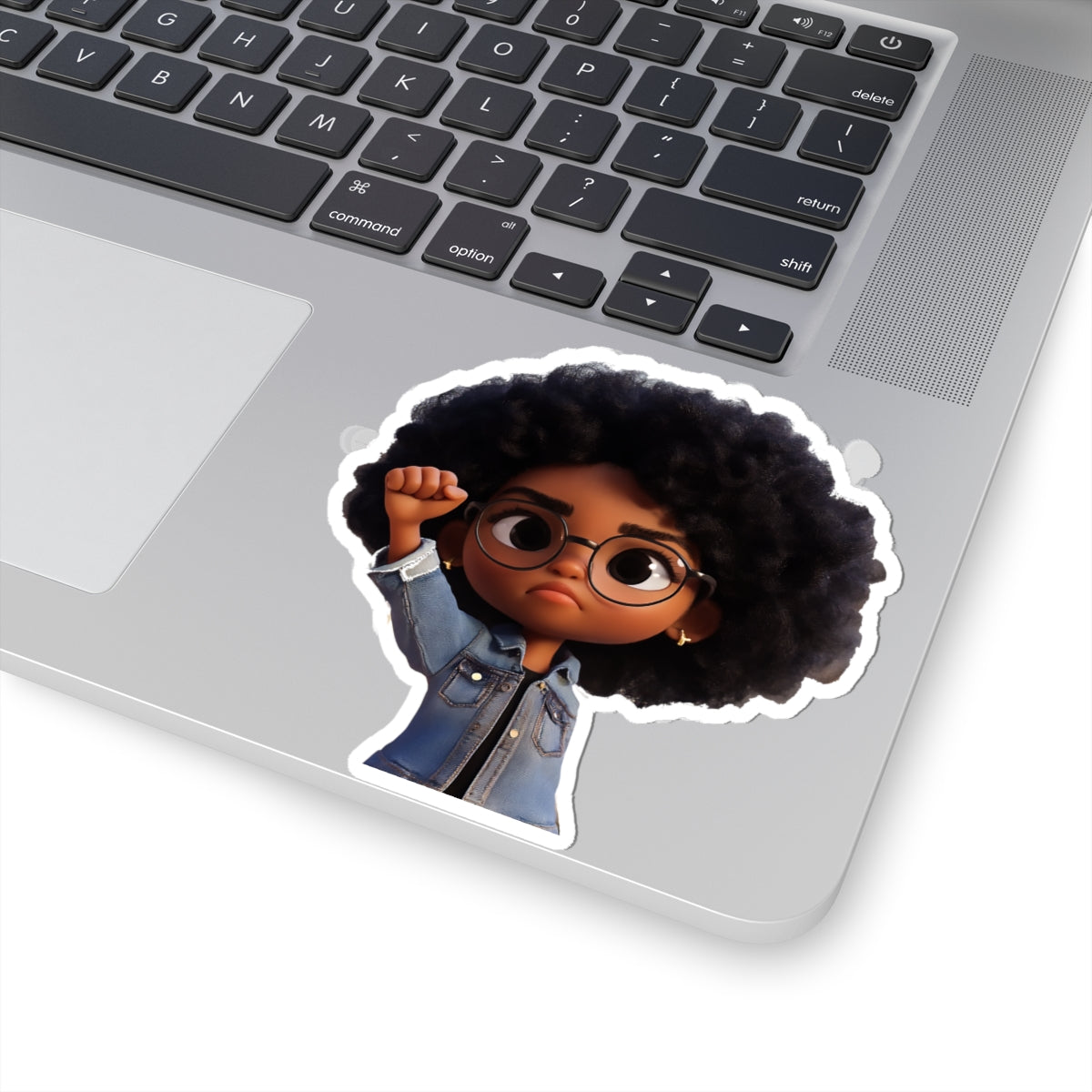 Black Power Kiss-Cut Stickers