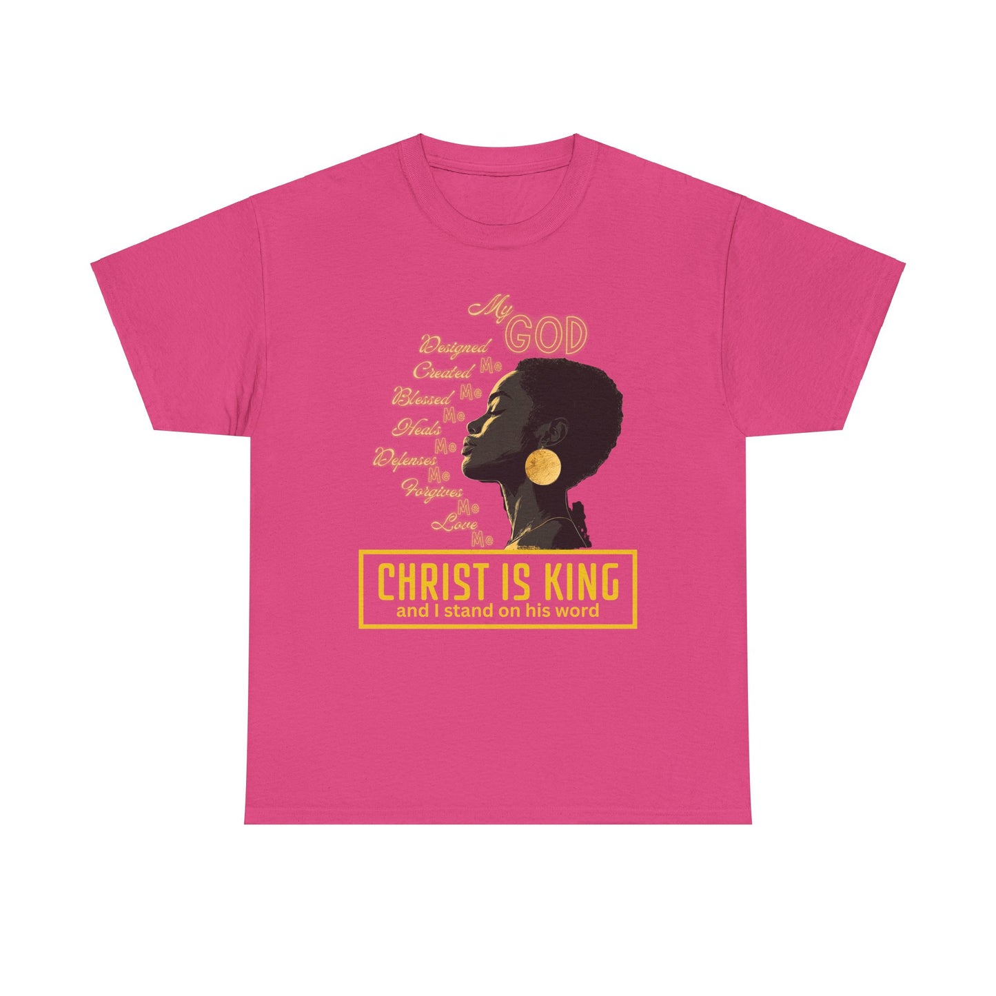 Christ Is King Heavy Cotton Tee