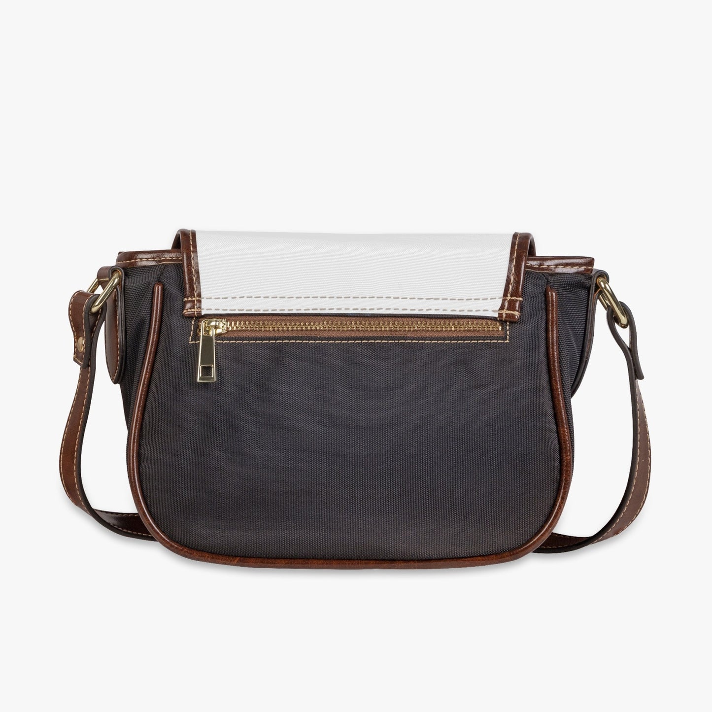 Sisterhood White Sand Flap Saddle Bag