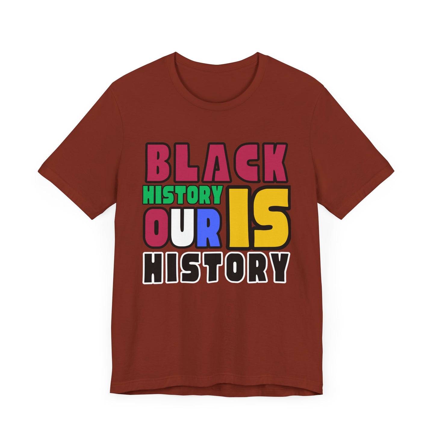 Our Black History Jersey Short Sleeve Tee