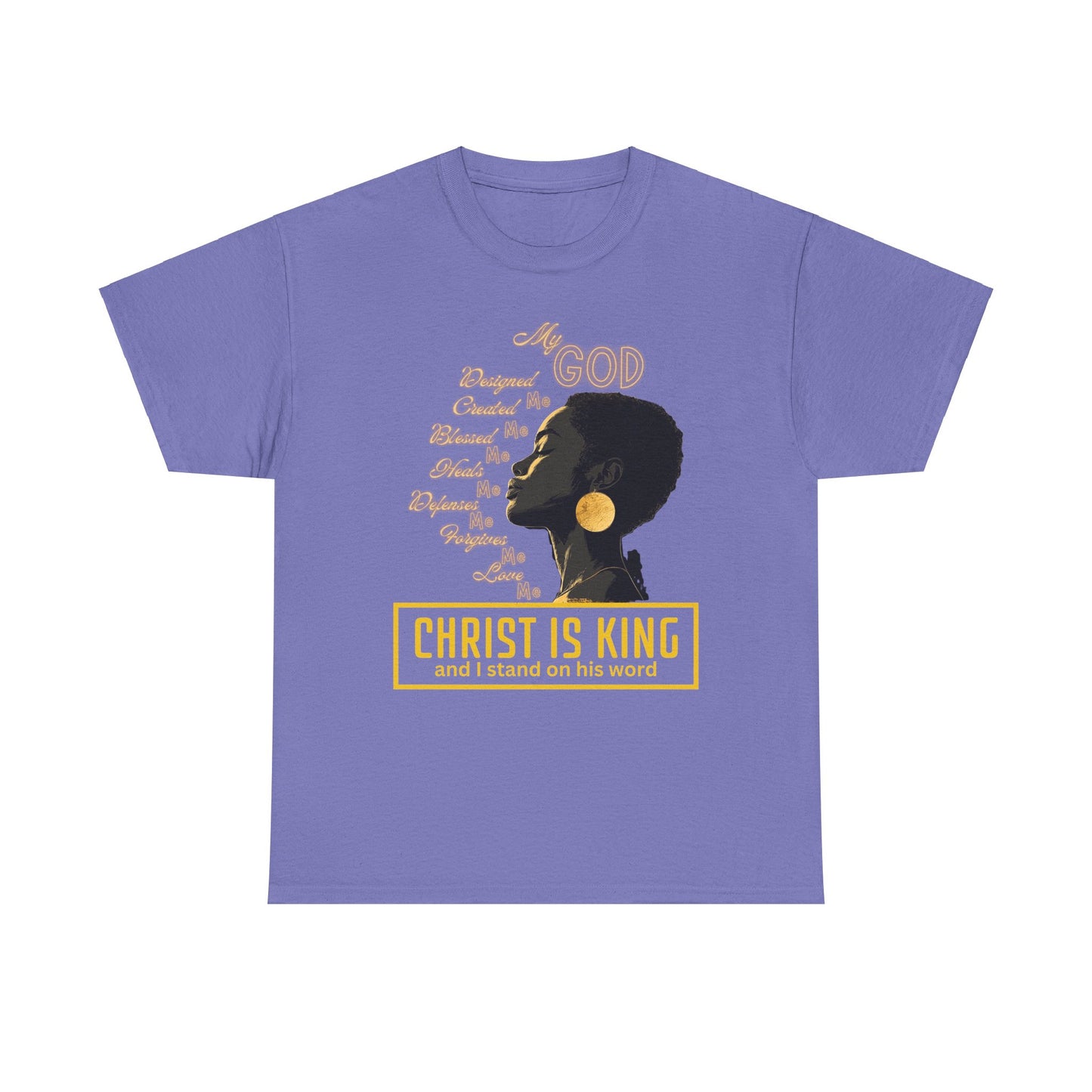 Christ Is King Heavy Cotton Tee