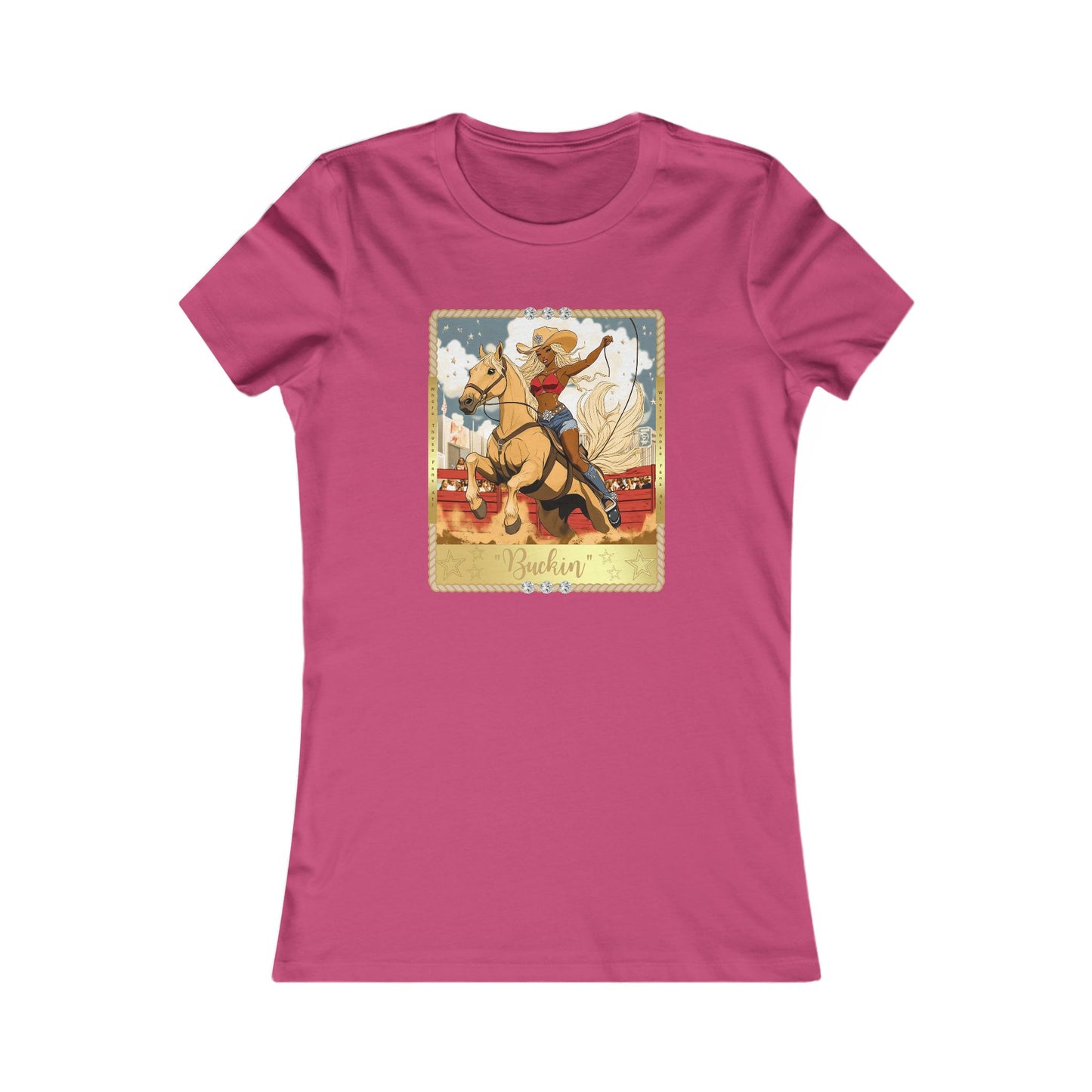 Vintage Western Rodeo Graphic Tee, Casual T-Shirt, Gift for Cowgirls, Country Style Shirt, Rodeo Fan Apparel, Summer Fashion