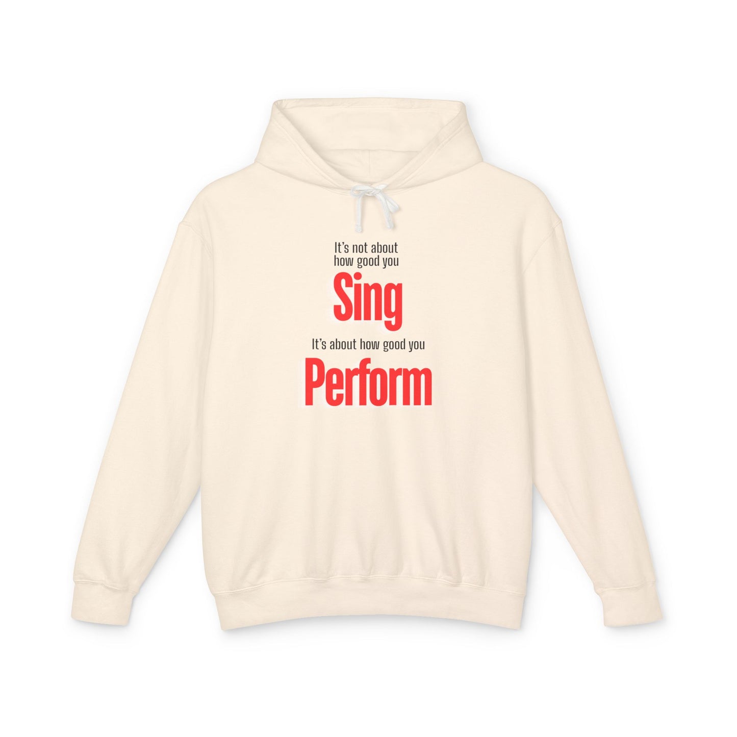 Performer Unisex Lightweight Hooded Sweatshirt