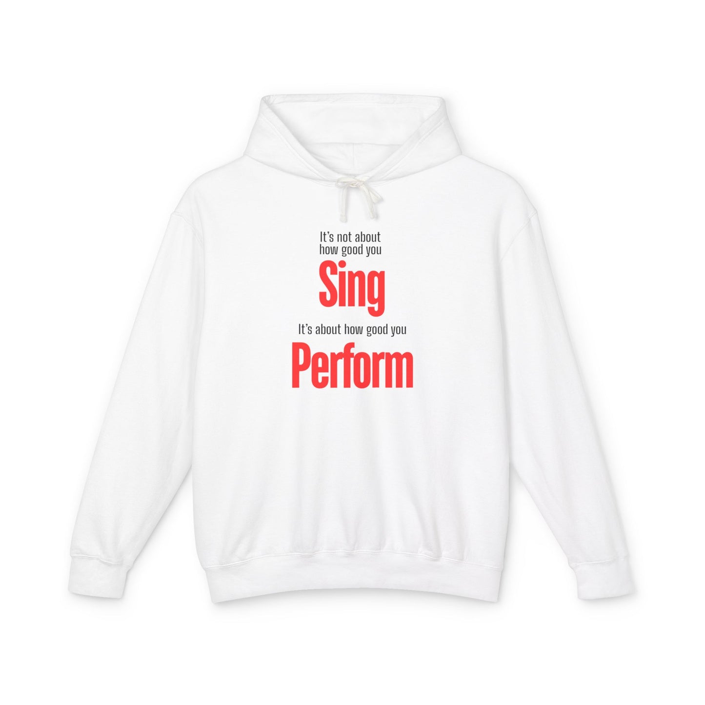 Performer Unisex Lightweight Hooded Sweatshirt