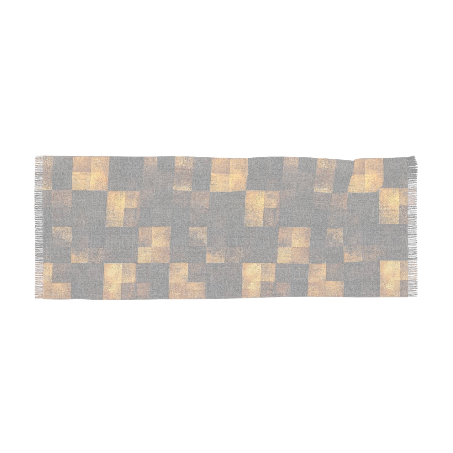 Brown Patches Light Scarf
