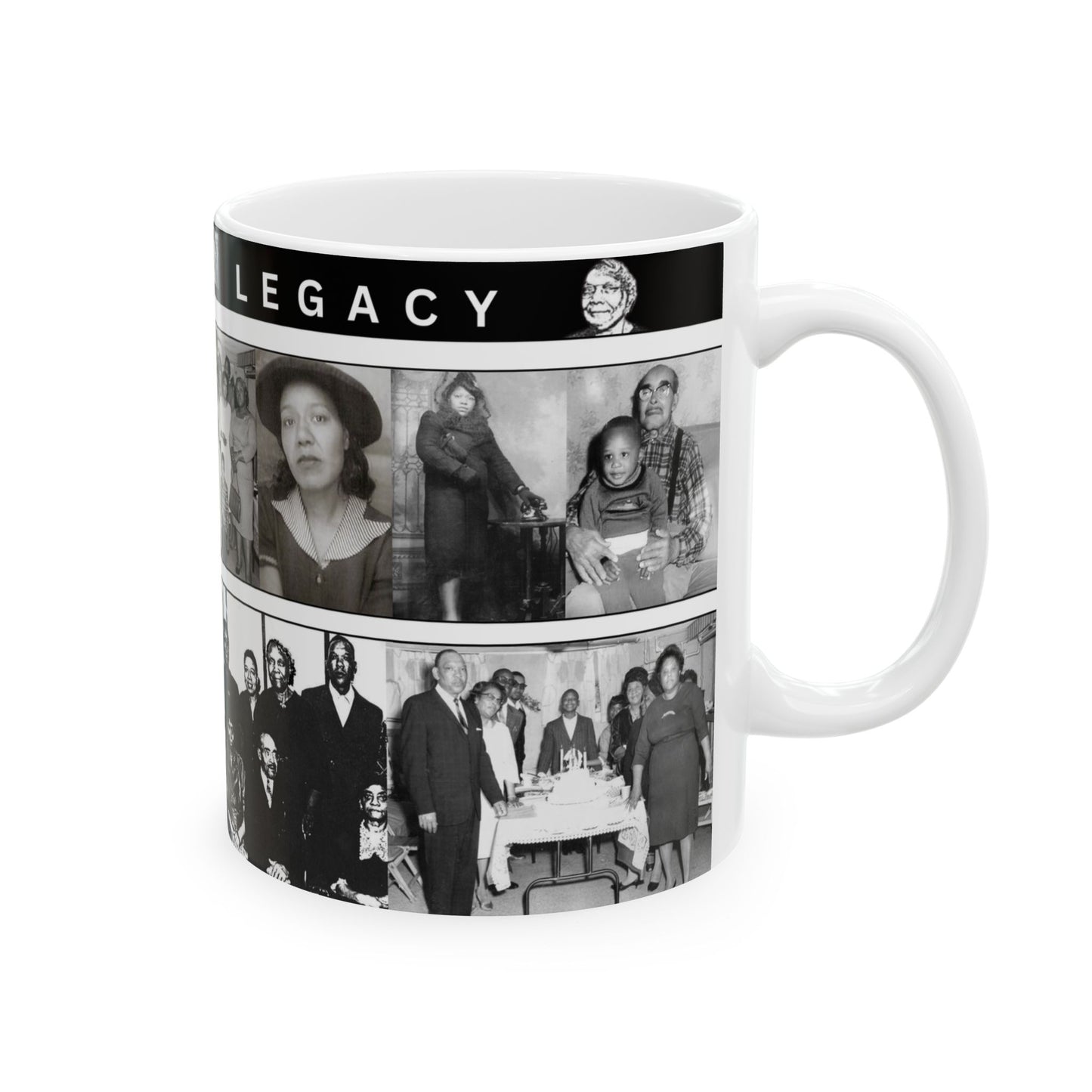 Family Legacy Photo Ceramic Mug