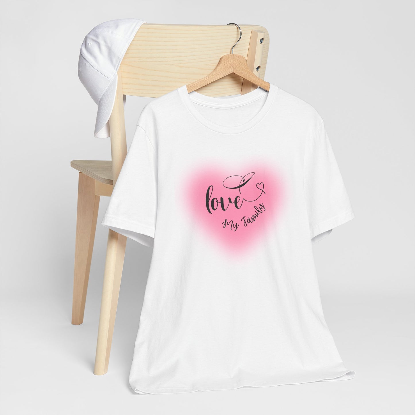 I Love My Family Unisex Jersey Short Sleeve Tee
