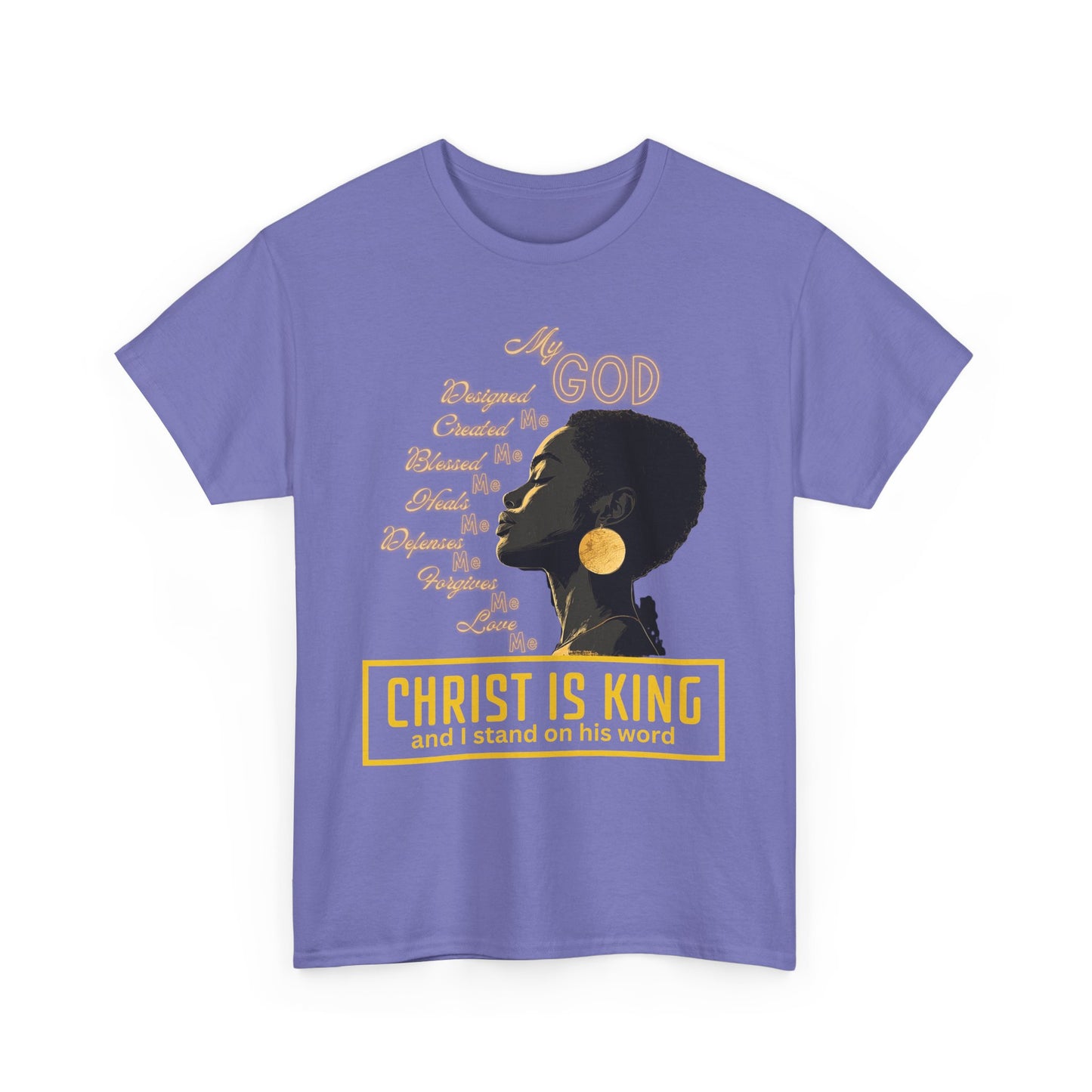 Christ Is King Heavy Cotton Tee