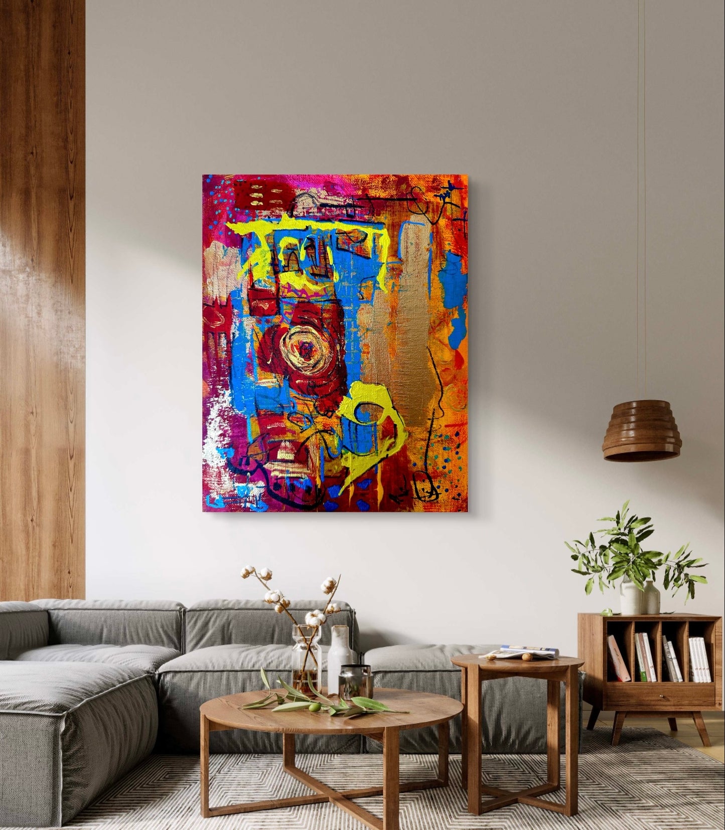 Rose of Fire - Fine Art Painting