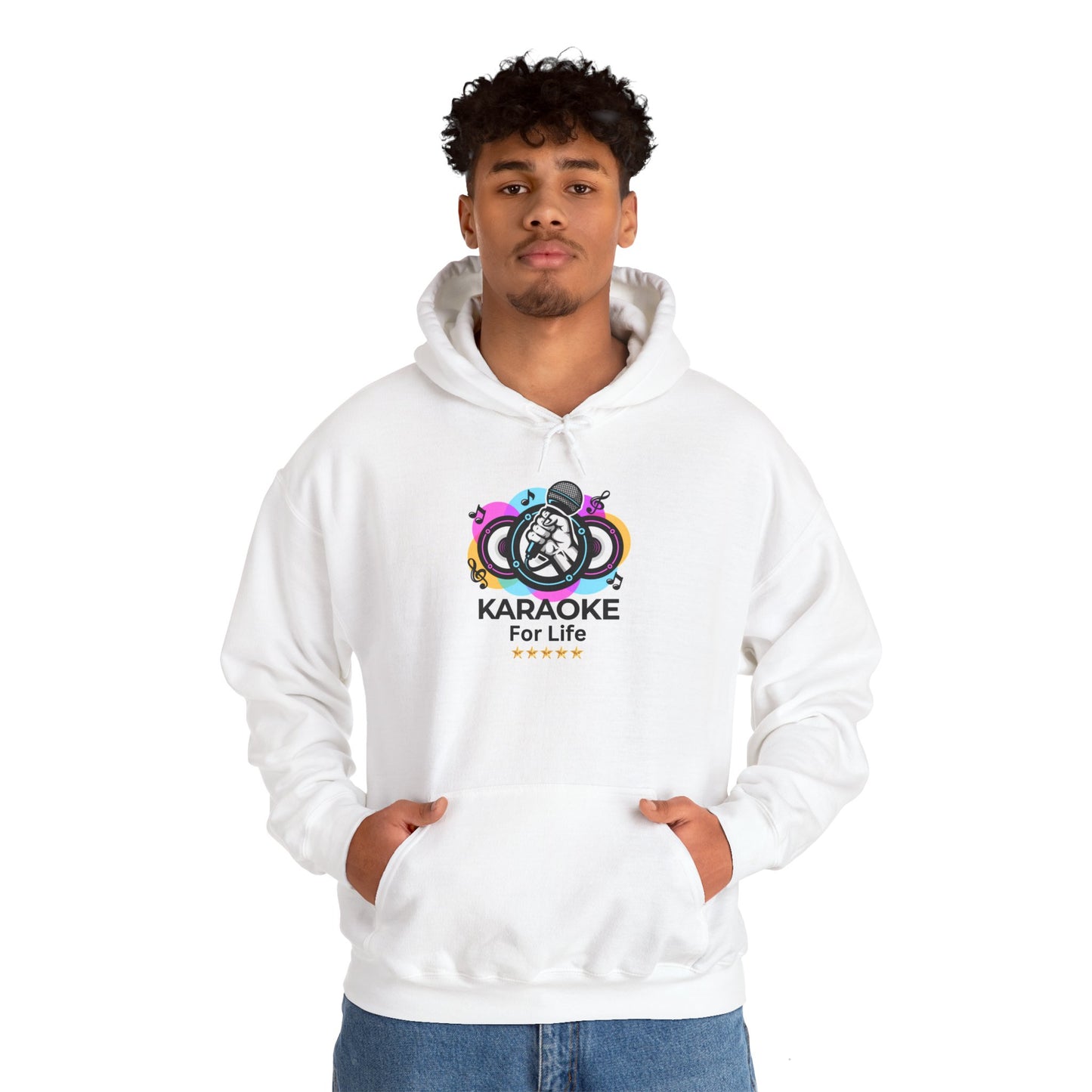 Karaoke for Life Hooded Sweatshirt