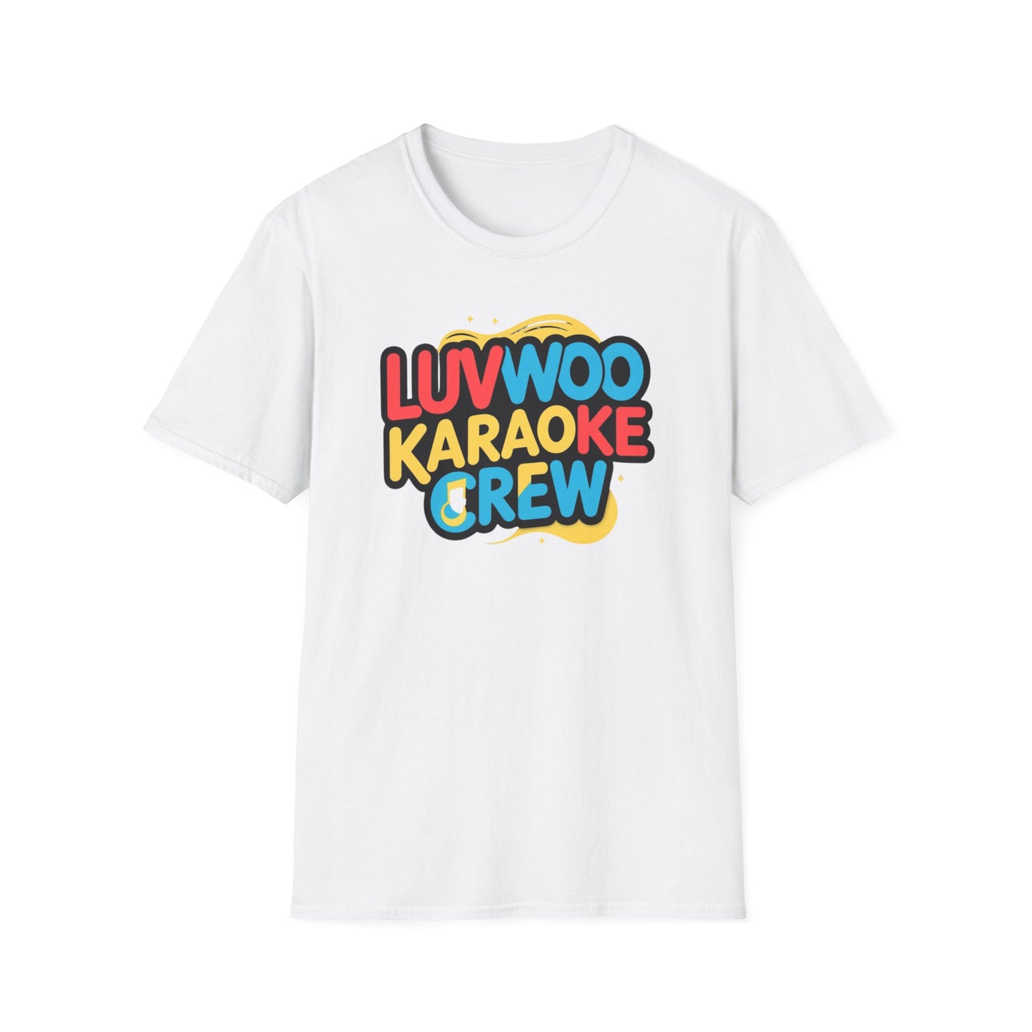 Unisex Softstyle T-Shirt for Karaoke Lovers, Fun Graphic Tee, Perfect for Karaoke Nights, Birthday Gifts, Friendly Gatherings