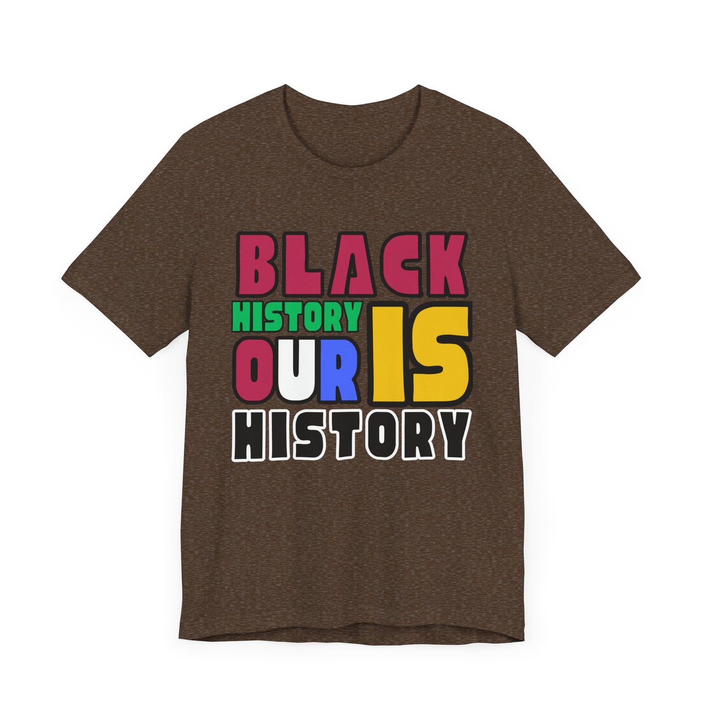 Our Black History Jersey Short Sleeve Tee