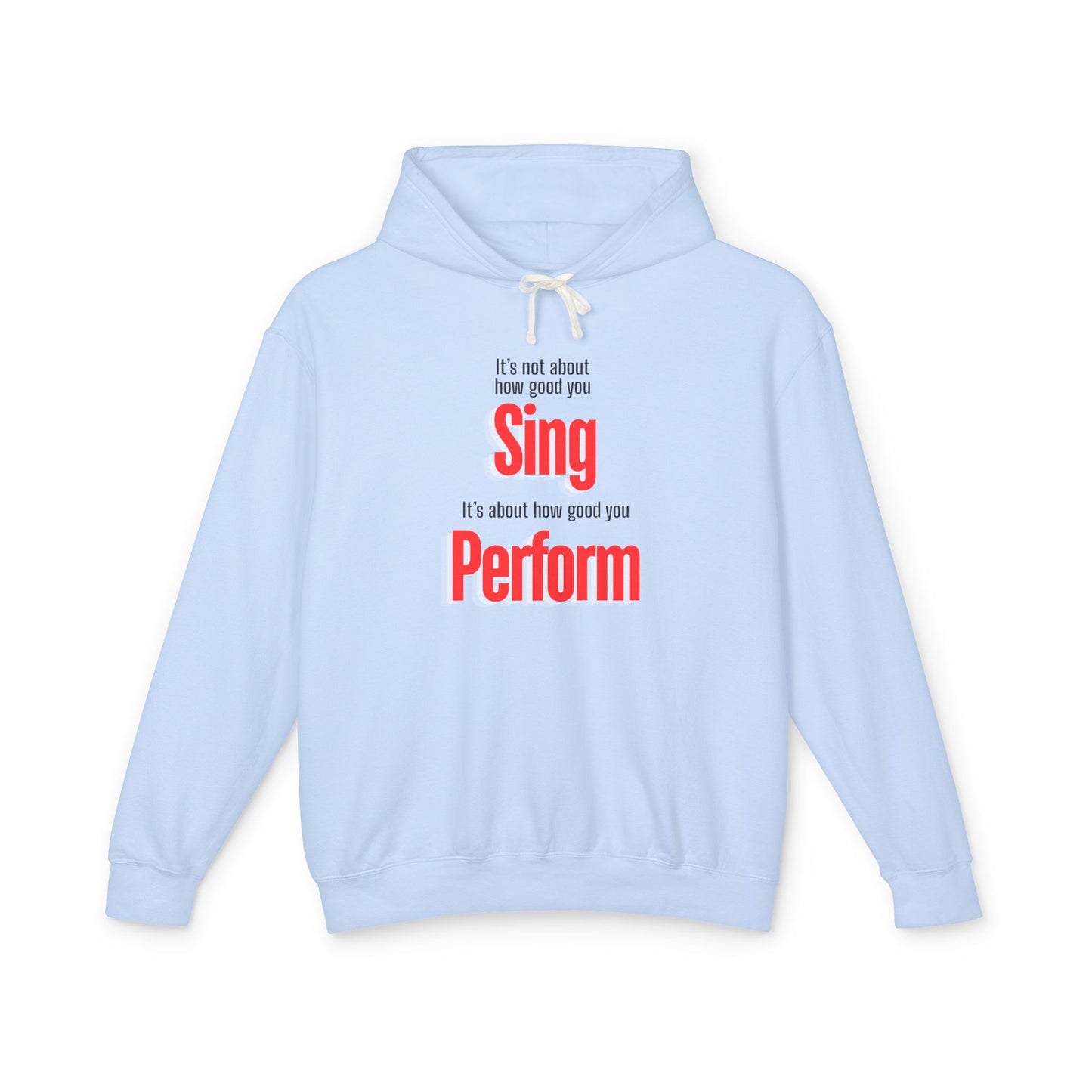 Performer Unisex Lightweight Hooded Sweatshirt