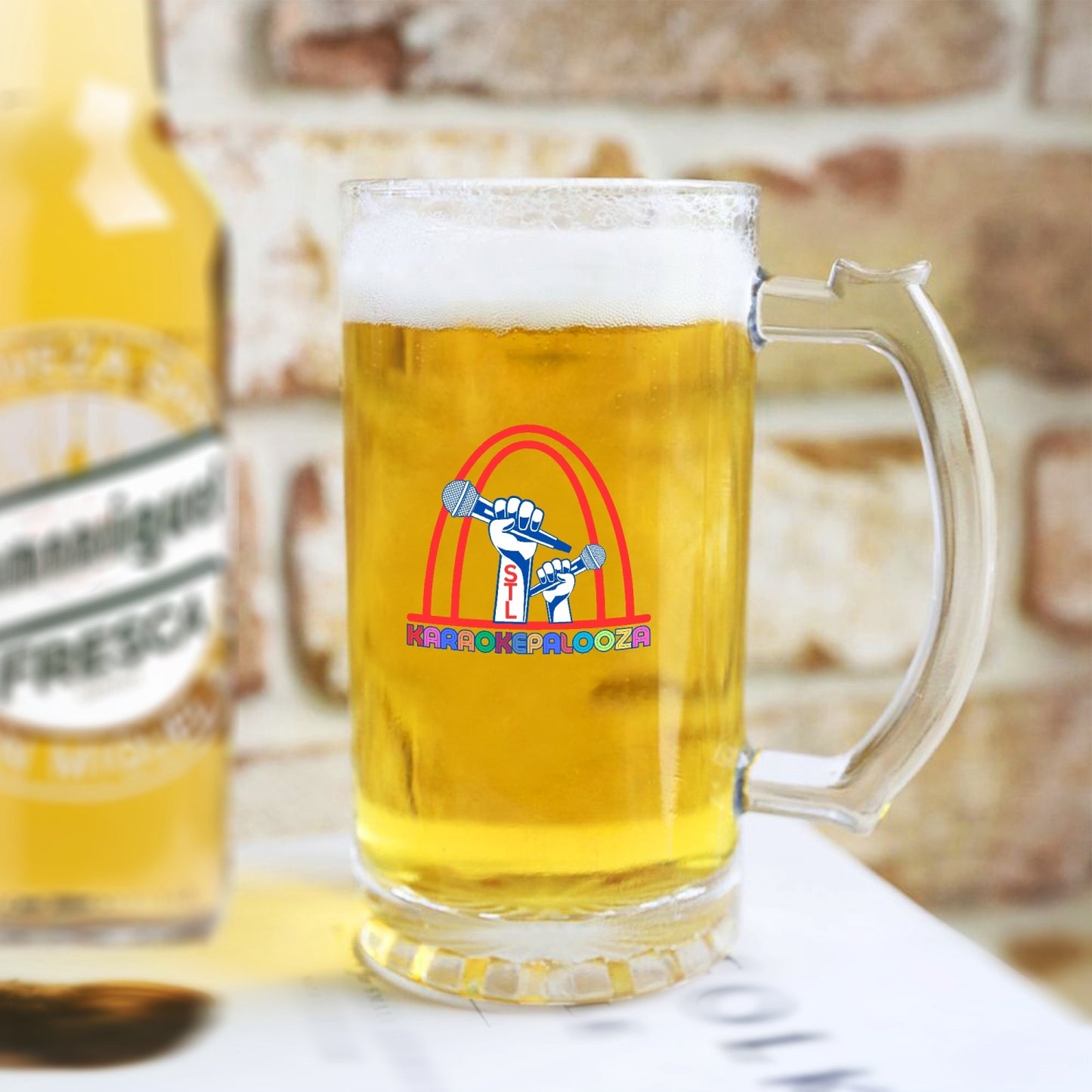 Karaokepalooza 16oz Beer Mug