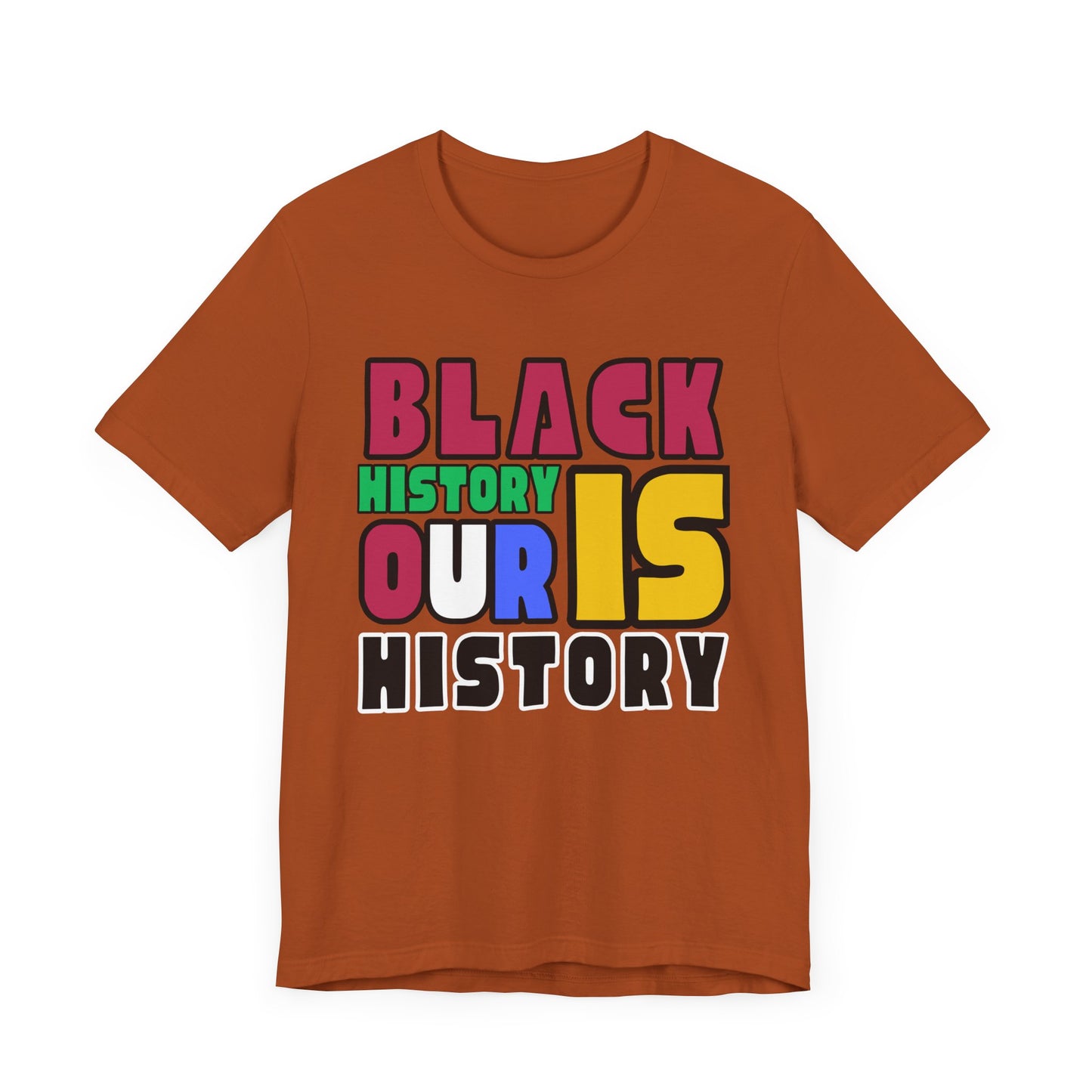 Our Black History Jersey Short Sleeve Tee