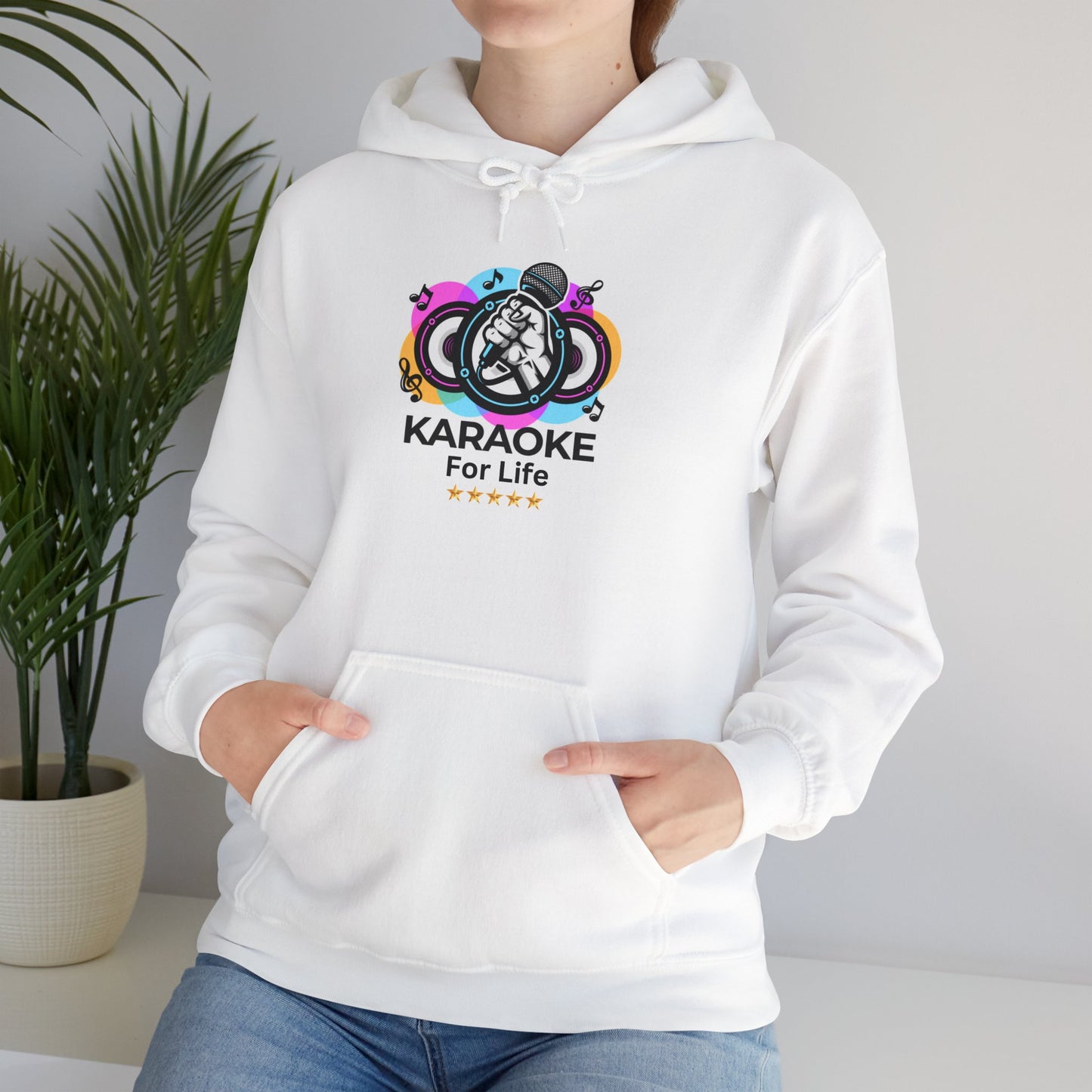 Karaoke for Life Hooded Sweatshirt