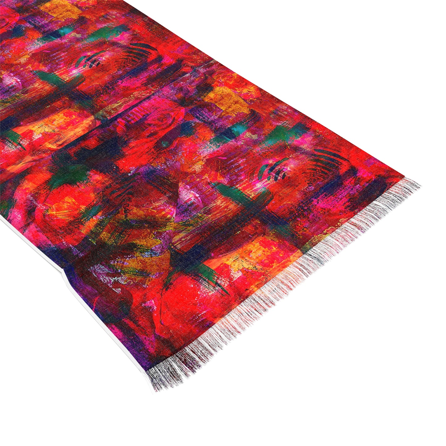 Headed Scars of Life Light Scarf