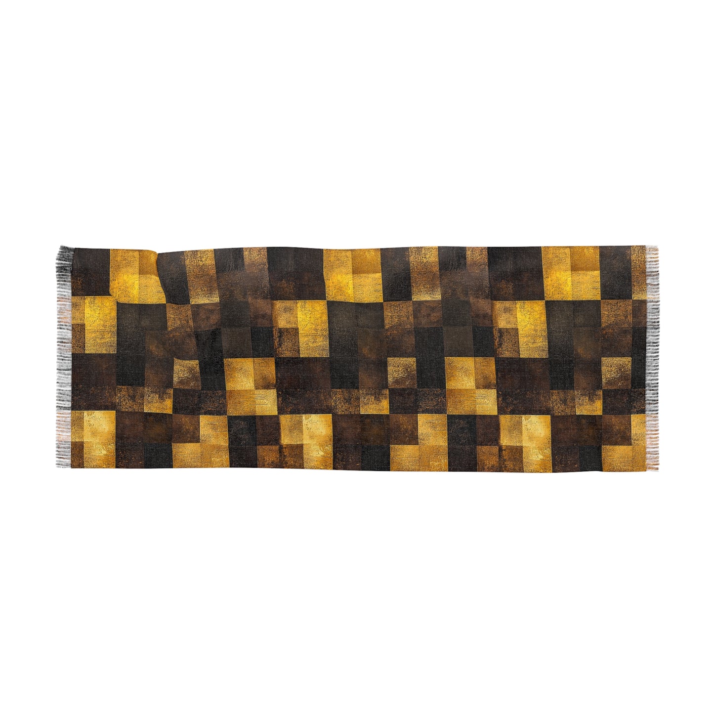Brown Patches Light Scarf