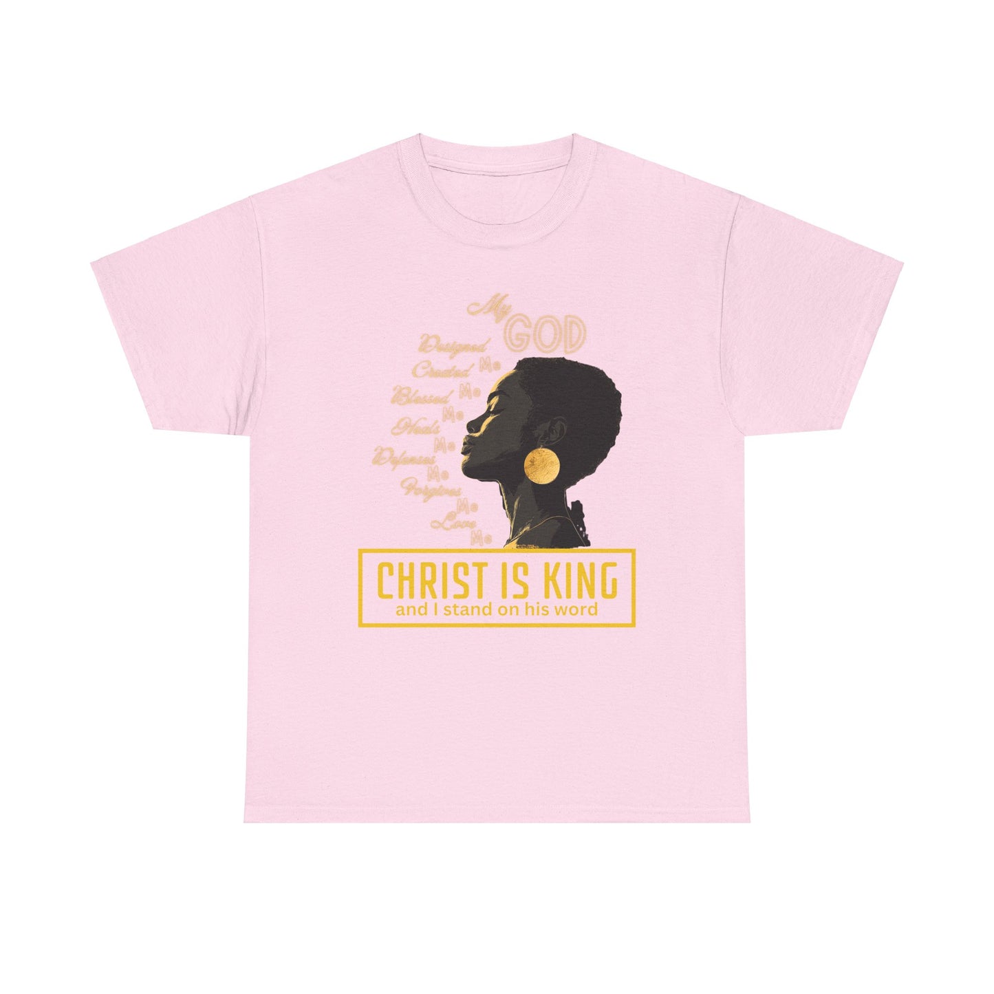 Christ Is King Heavy Cotton Tee