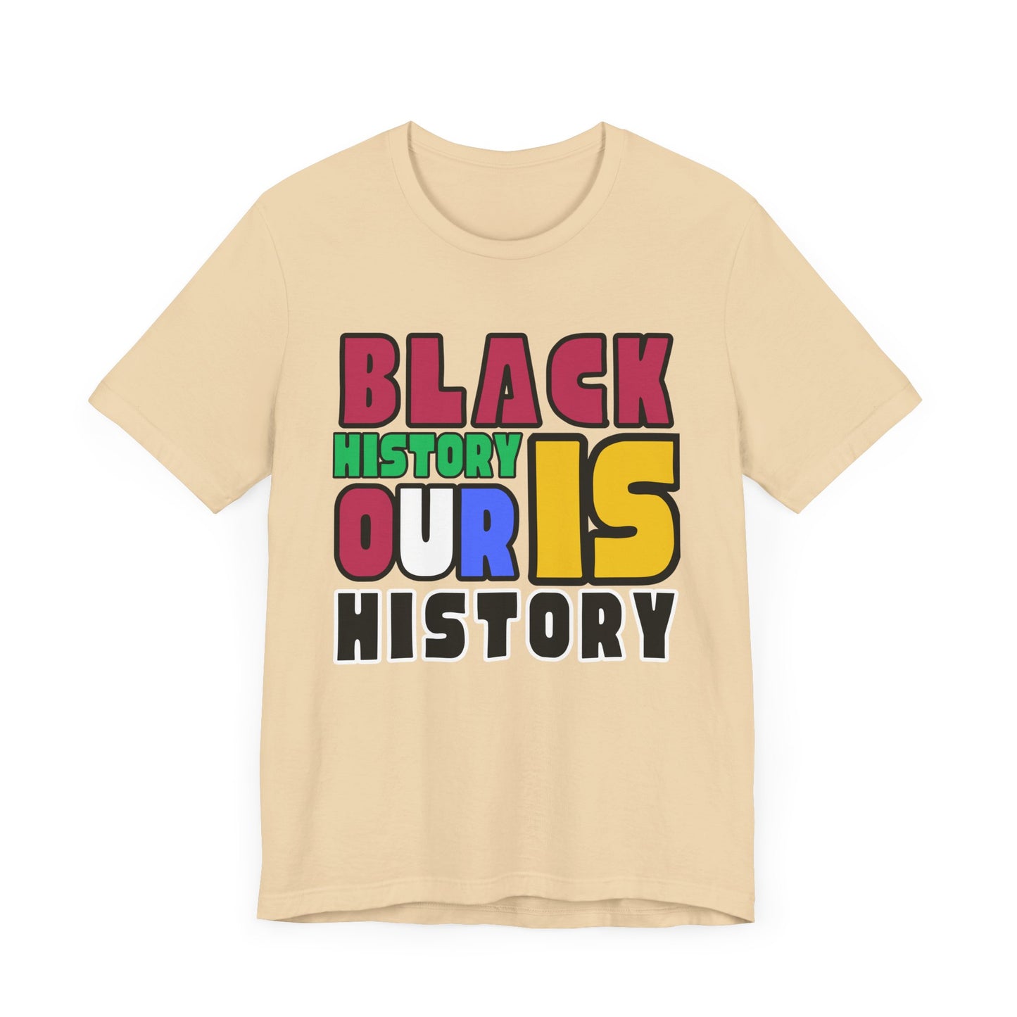 Our Black History Jersey Short Sleeve Tee