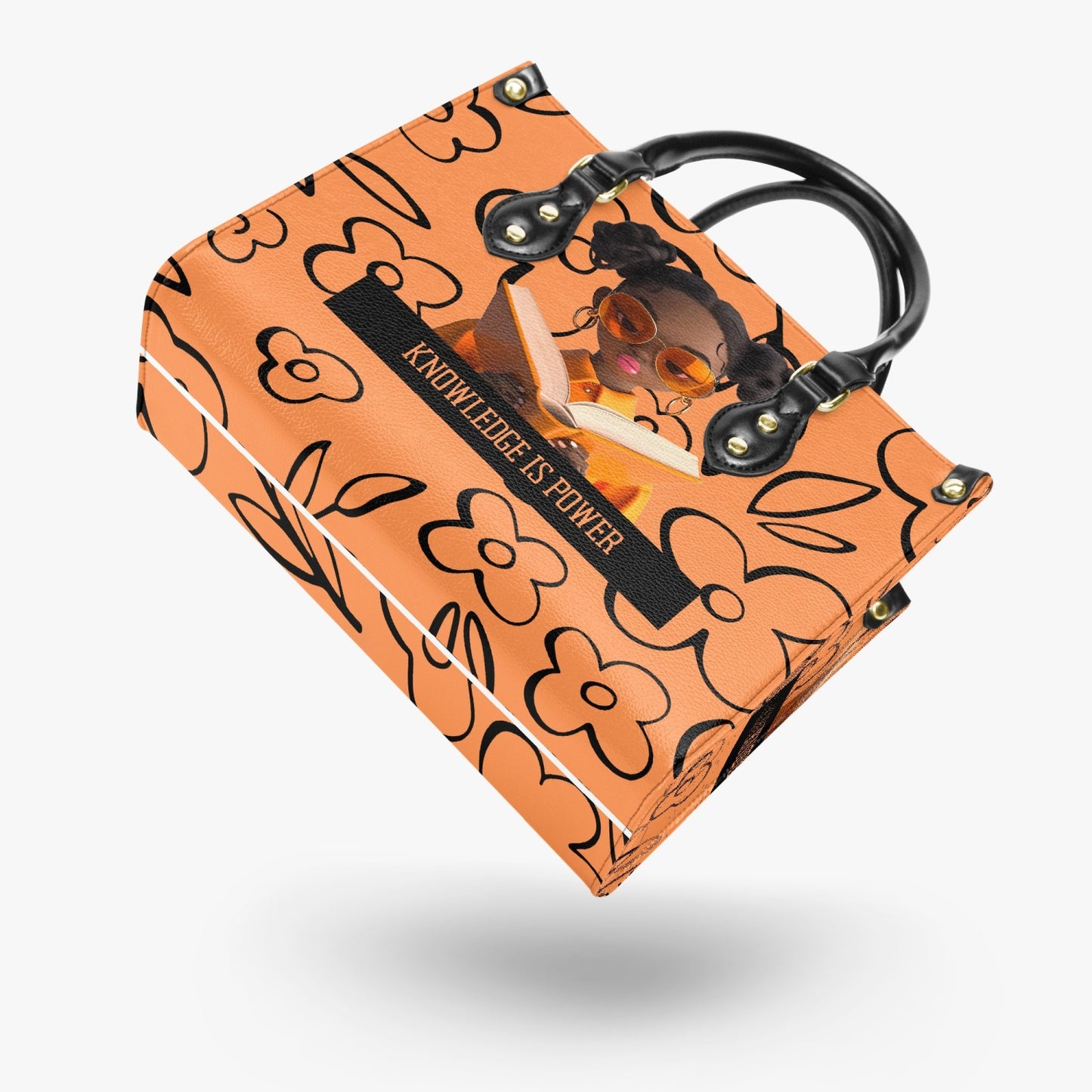 Knowledge is Power - Orange Women's Tote Bag