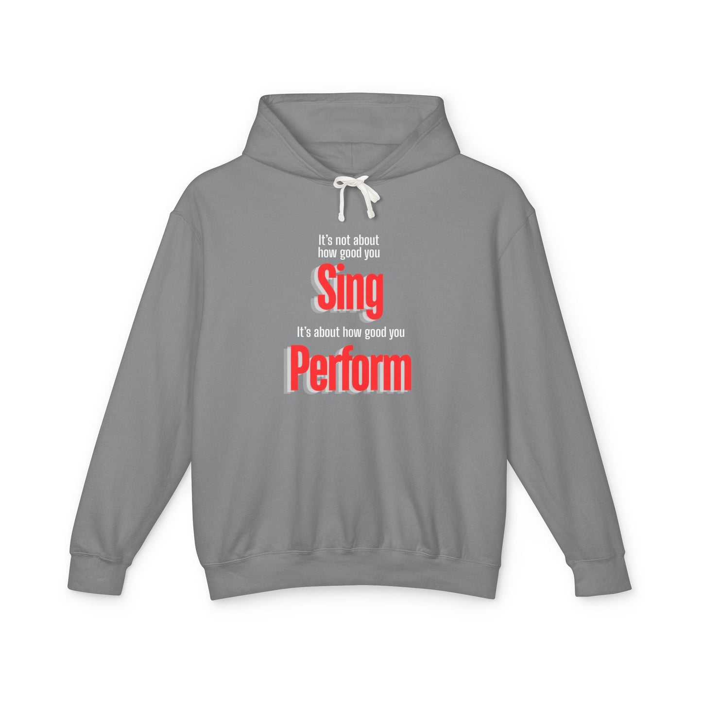 Performer Unisex Lightweight Hooded Sweatshirt