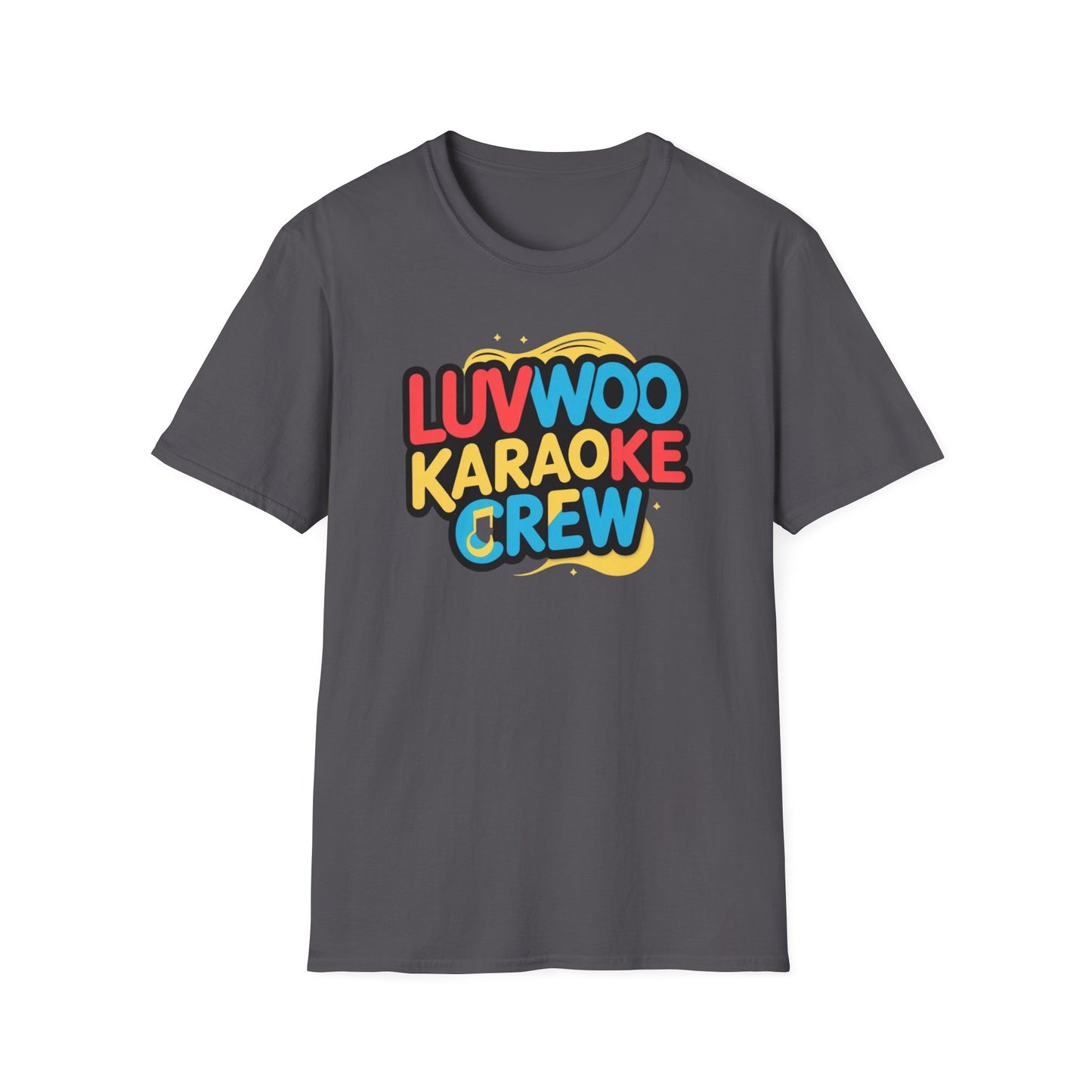Unisex Softstyle T-Shirt for Karaoke Lovers, Fun Graphic Tee, Perfect for Karaoke Nights, Birthday Gifts, Friendly Gatherings
