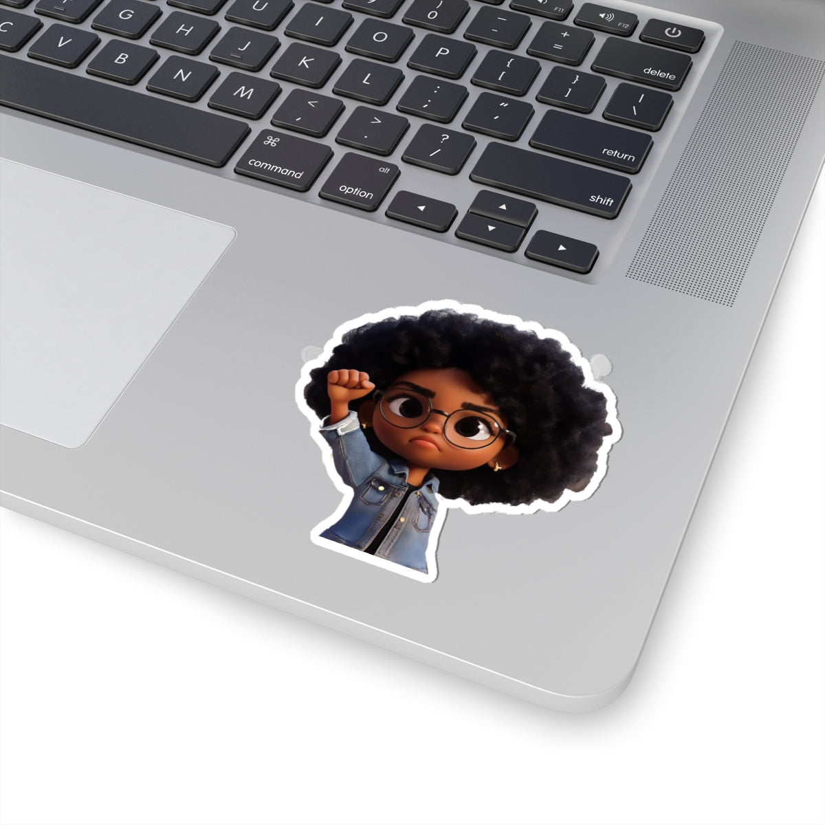 Black Power Kiss-Cut Stickers