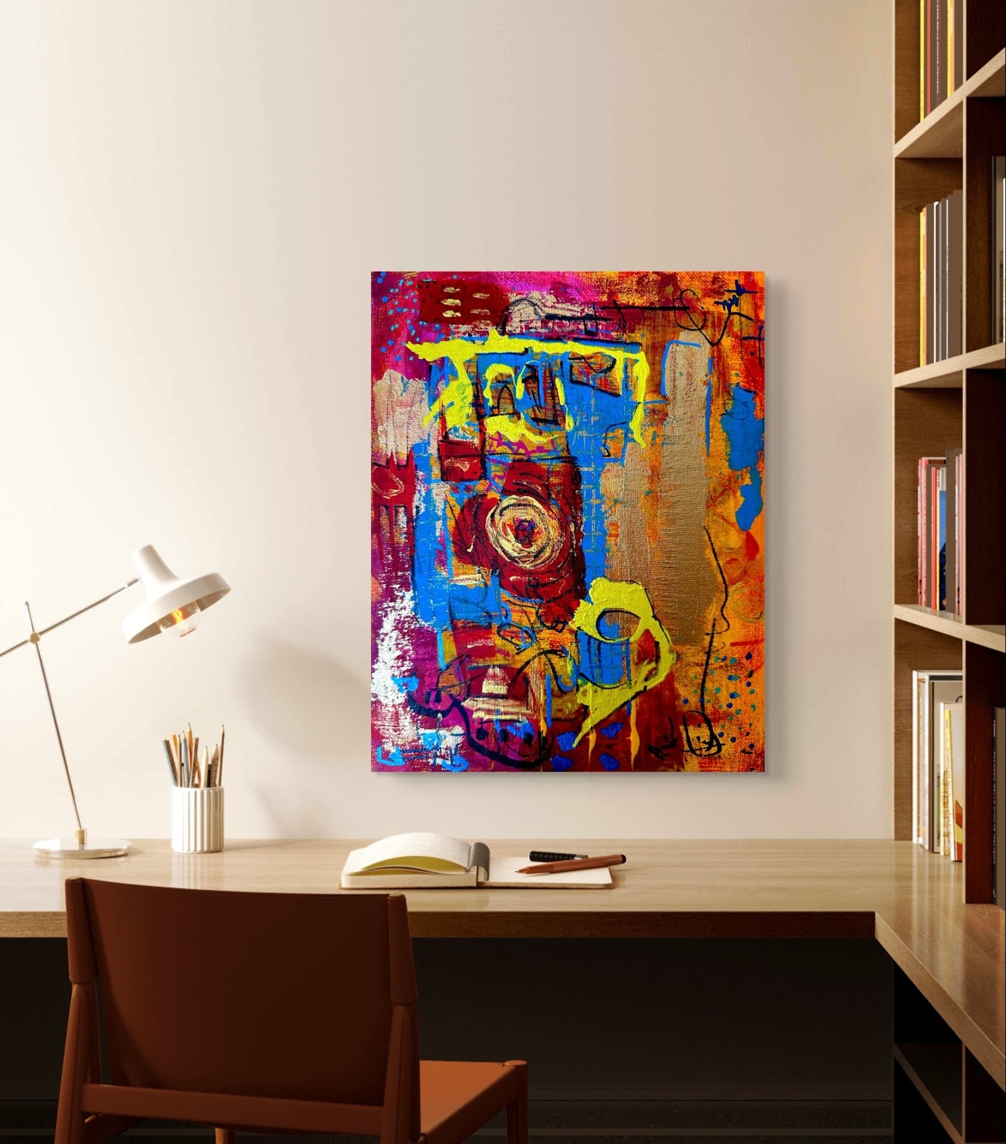 Rose of Fire - Fine Art Painting
