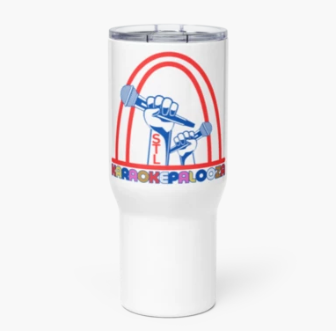 Karaokepalooza 25 oz Travel mug