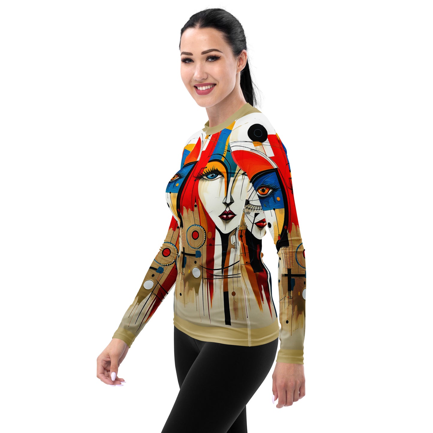 Doll Face Rash Guard Shirt