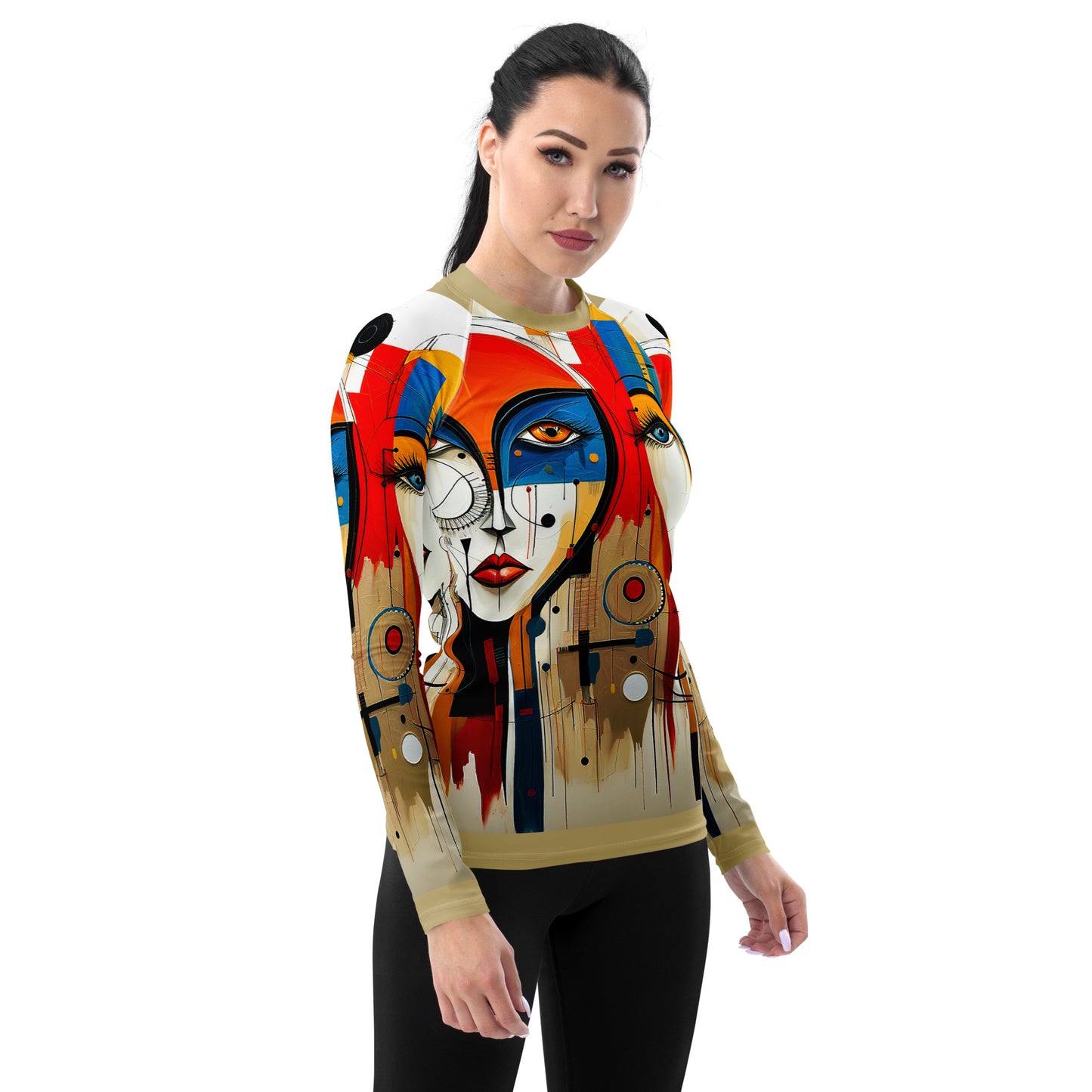Doll Face Rash Guard Shirt
