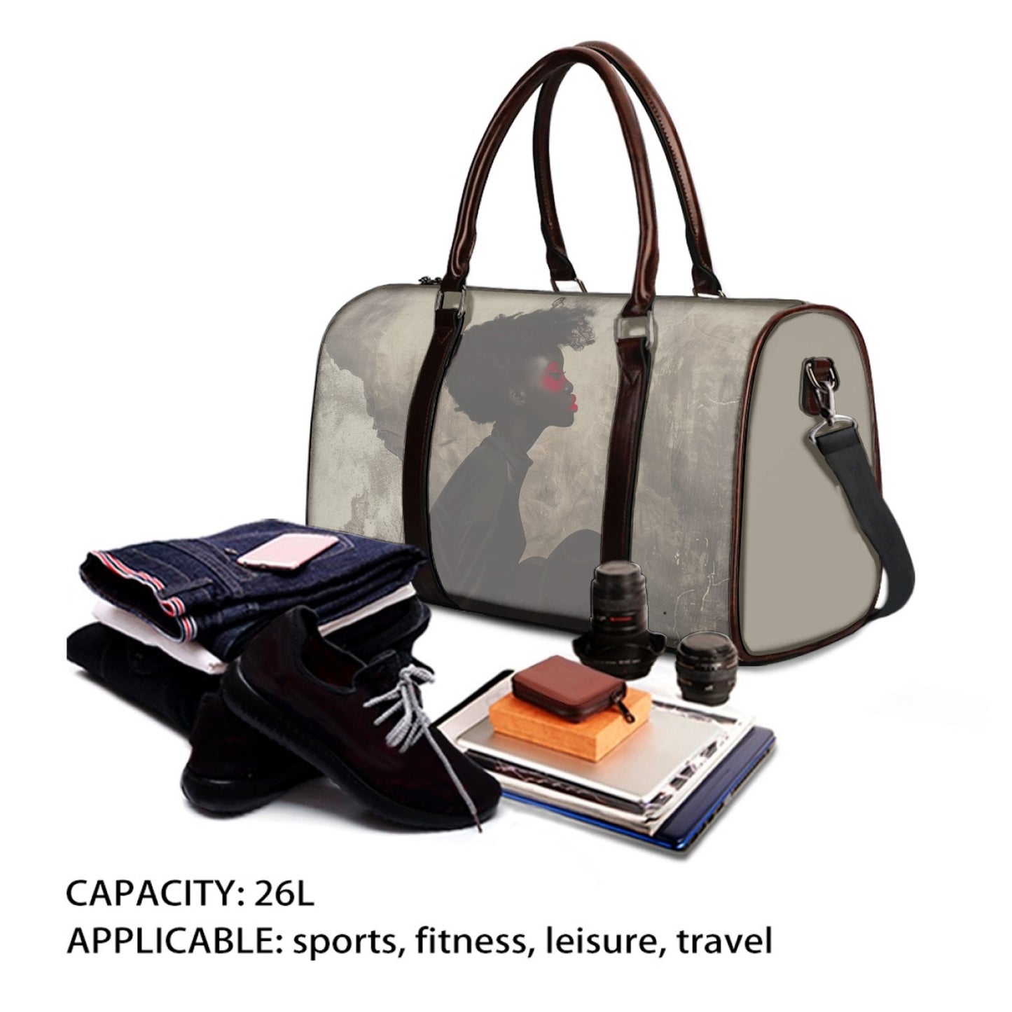 Sitting Sister Duffle Bag