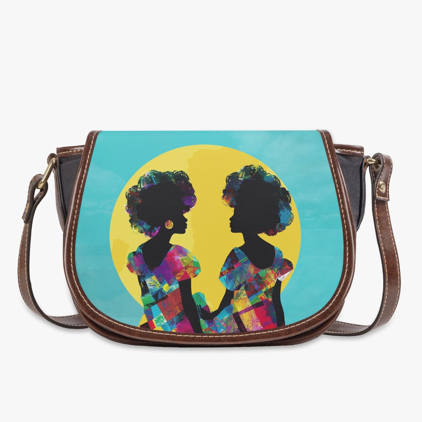 Friends for Life Flap Saddle Bag