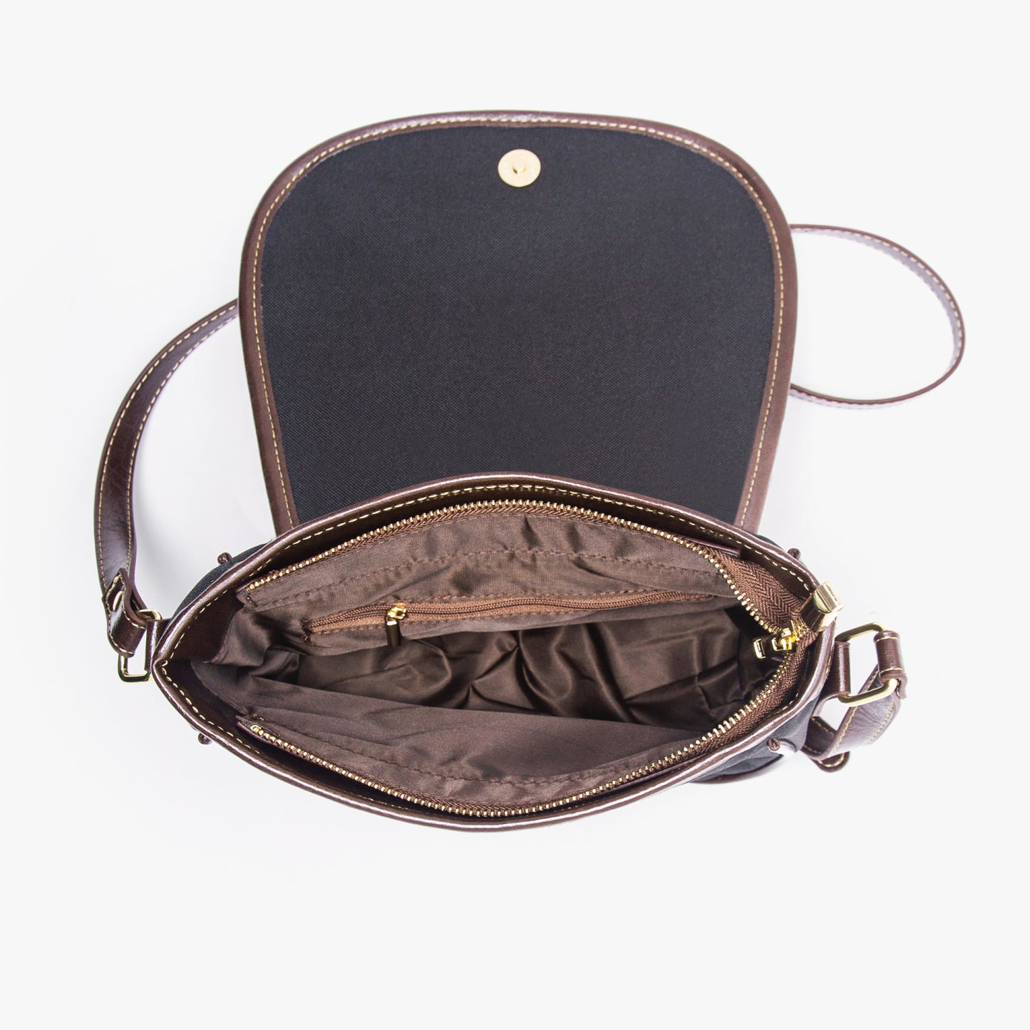 Sisterhood White Sand Flap Saddle Bag
