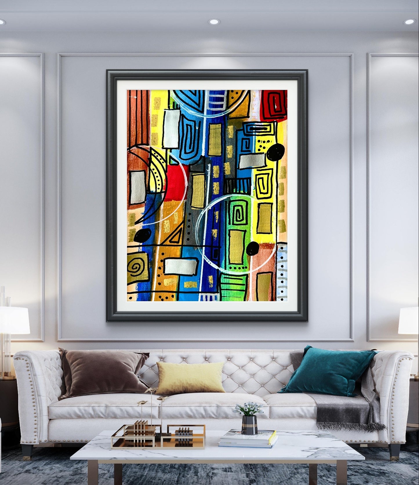 Colored Blocks of Traffic