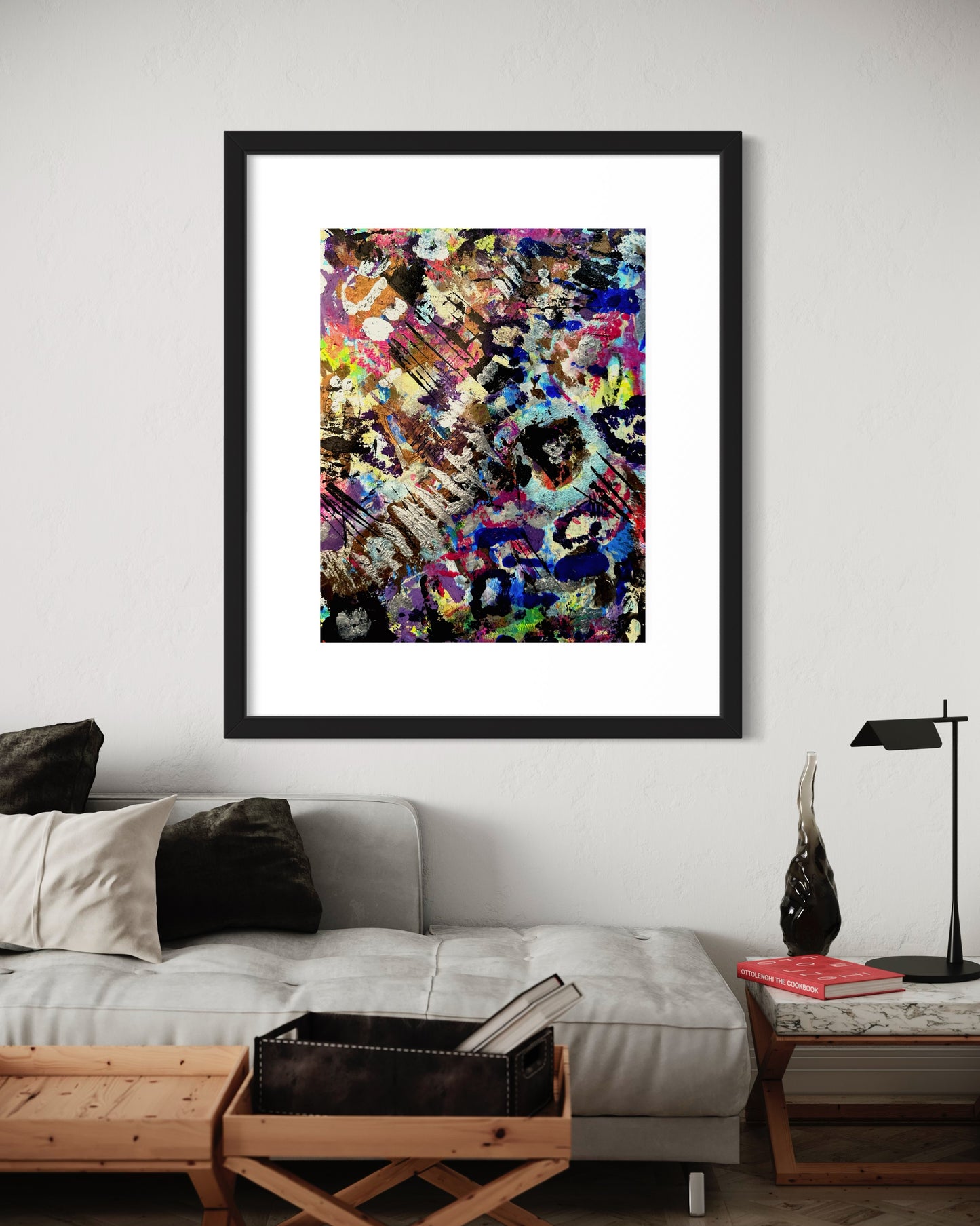 Maze of Vibrance - Fine Art Print