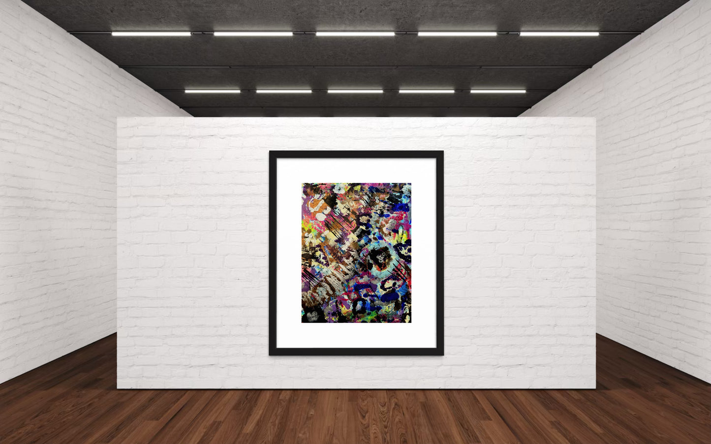Maze of Vibrance - Fine Art Print