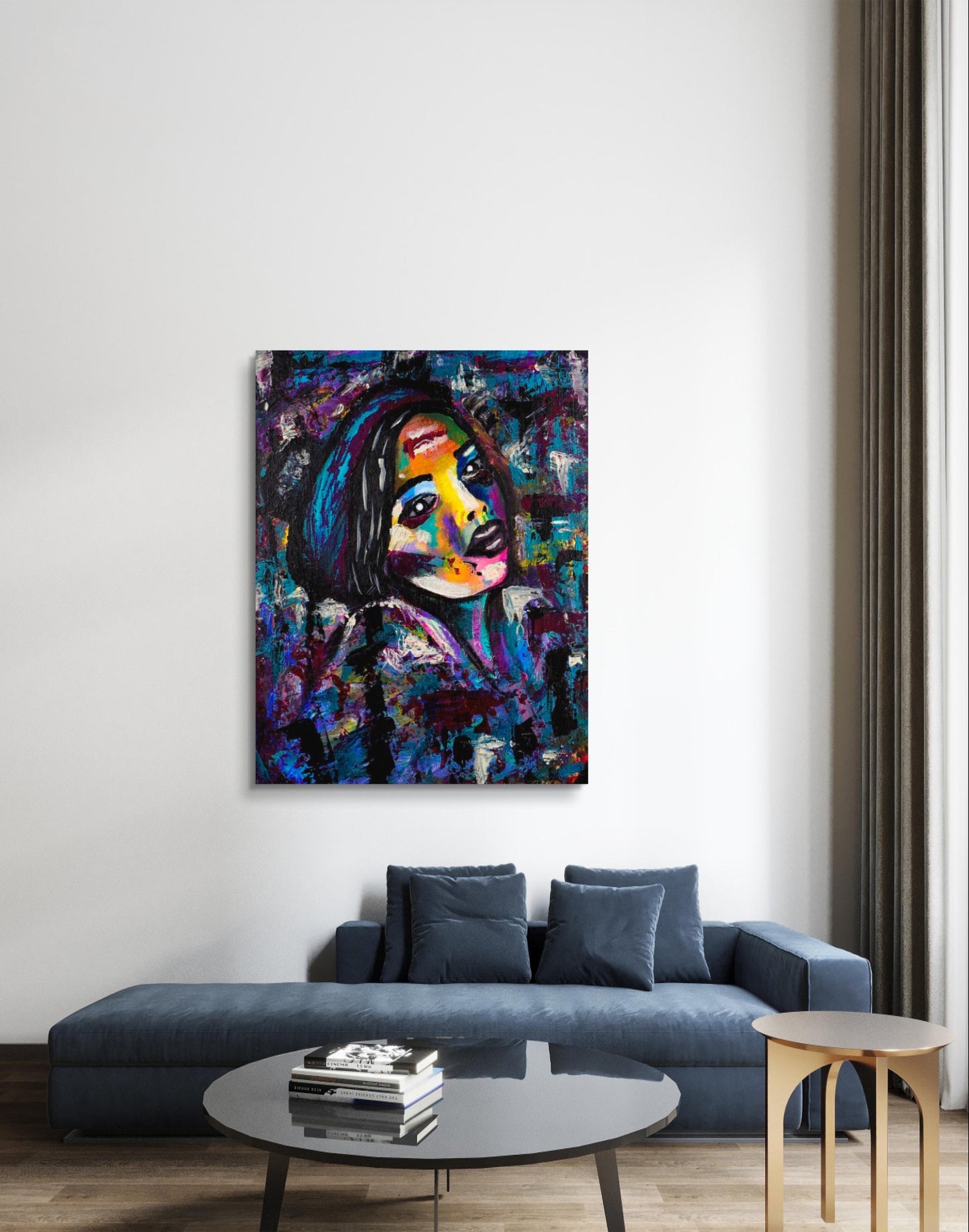 Moon Girl - Fine Art Painting